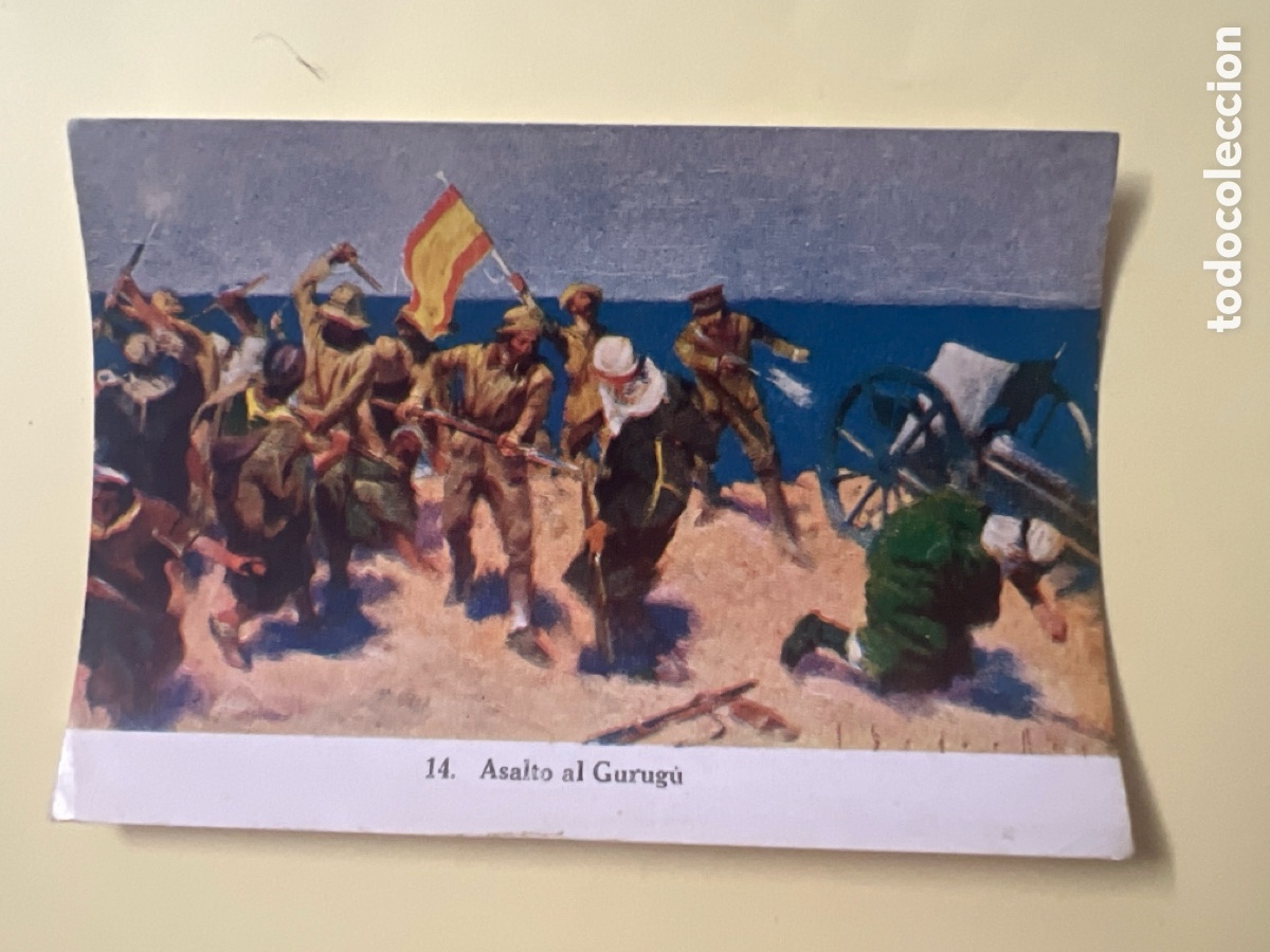 Coleccionismo cromos antiguos: A379. CROMO 14 ASALTO AL GURUGU