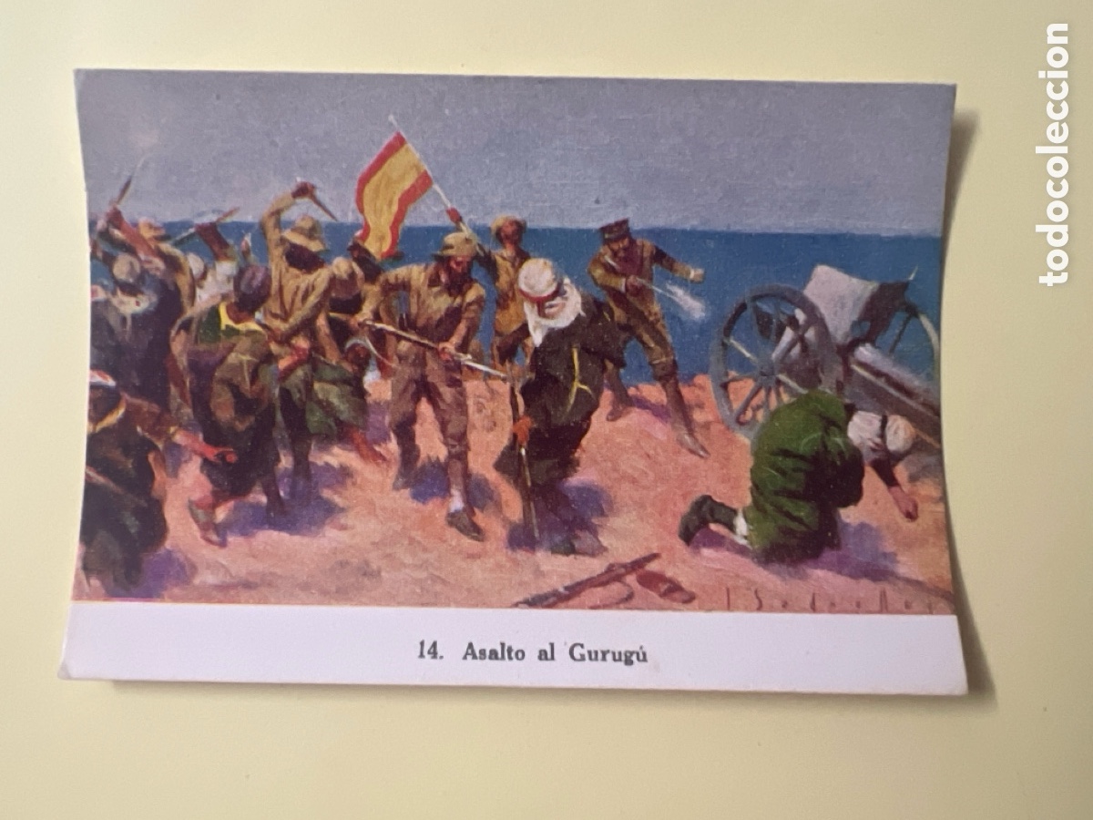 Coleccionismo cromos antiguos: A379. CROMO 14 ASALTO AL GURUGU