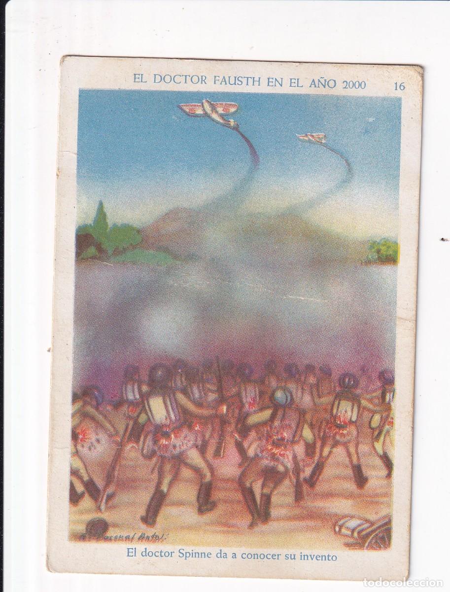 Collectionnisme Cartes &agrave; collectionner anciennes: EL DOCTOR FAUSTH EN EL A&Ntilde;O 2000 : NUMERO 16 .- CHOCOLATES SELECTOS EVARISTO JUNCOSA PA&Ntilde;ELLA