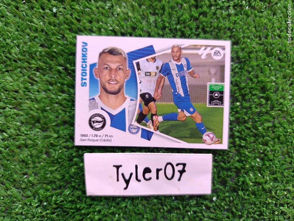 Coleccionismo cromos antiguos: STOICHKOV ALAVES FICHAJE 5 LIGA ESTE 2024 2025 24 25