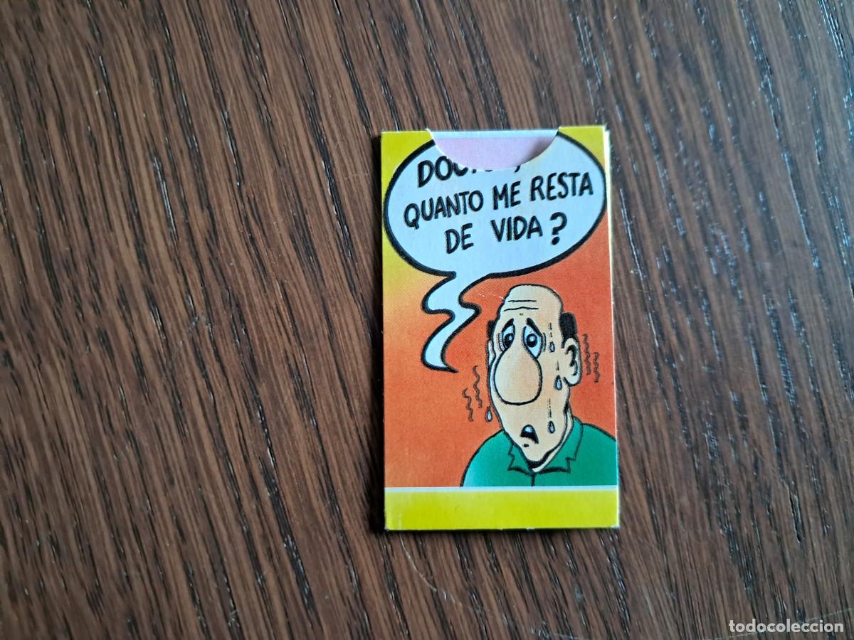 Coleccionismo cromos antiguos: Cromo saca chistes Bollycao Portugal, n&ordm; 1 ( saca piadas)