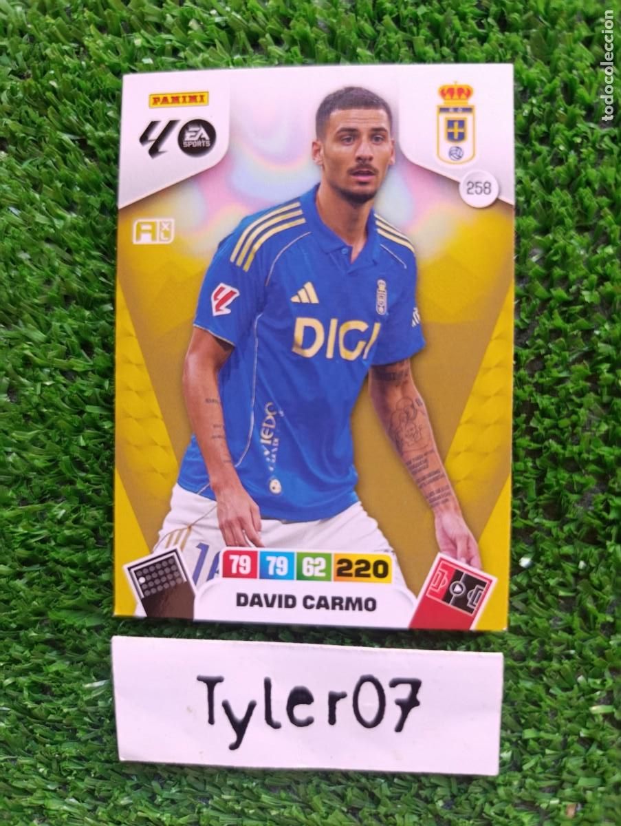 Sammeln alte Sammelbilder: DAVID CARMO OVIEDO 258 ADRENALYN XL 2025 2026 25 26
