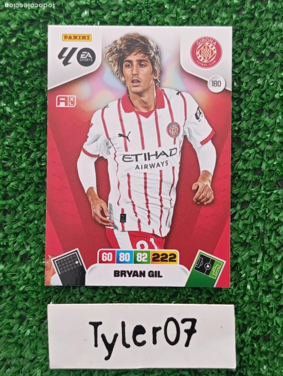 Sammeln alte Sammelbilder: BRYAN GIL GIRONA 180 ADRENALYN XL 2025 2026 25 26