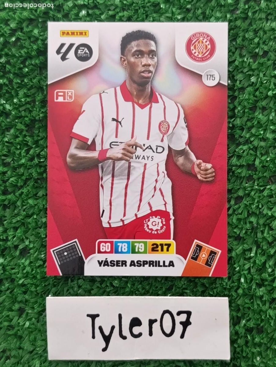 Sammeln alte Sammelbilder: YASER ASPRILLA GIRONA 175 ADRENALYN XL 2025 2026 25 26