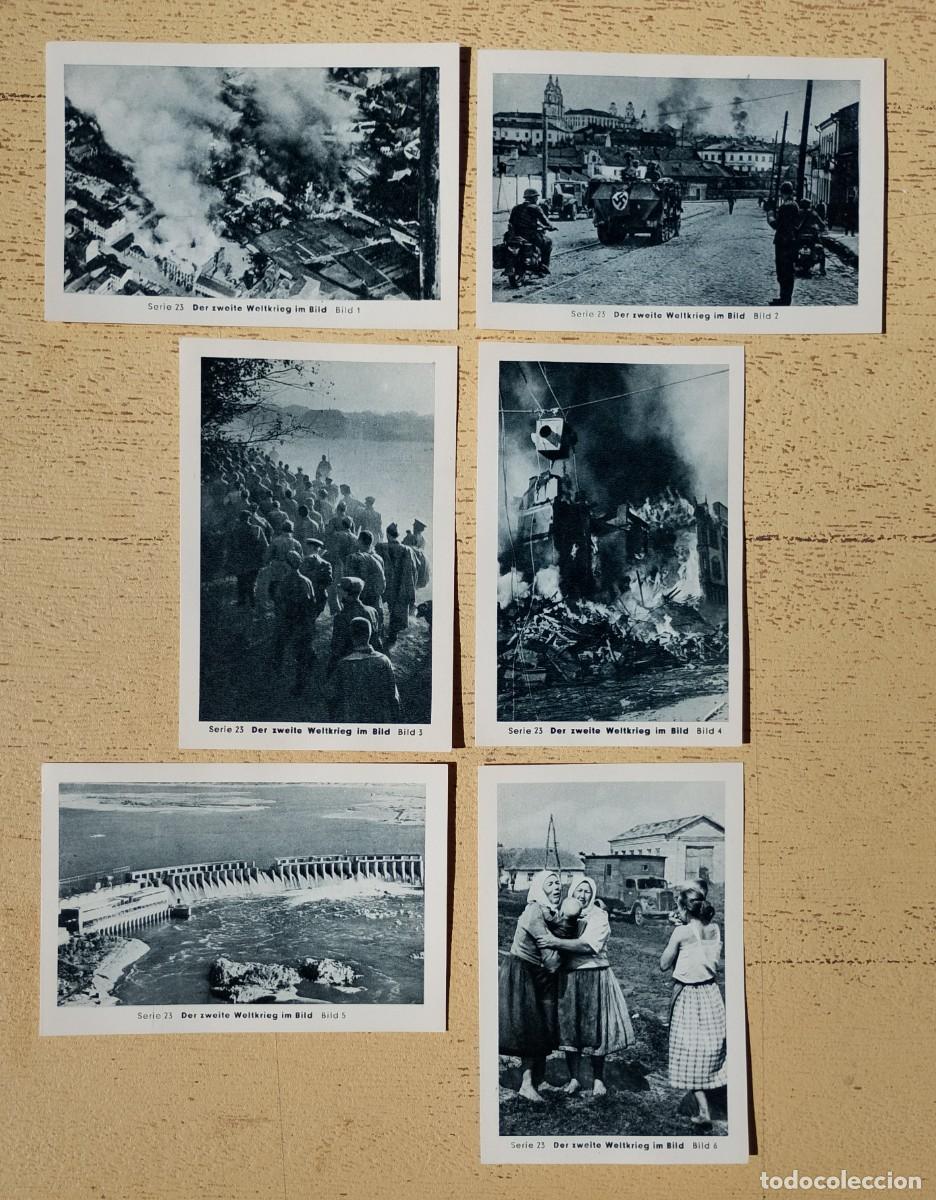 Sammeln alte Sammelbilder: Segunda Guerra Mundial Cromos Tabacalera Eilebrecht