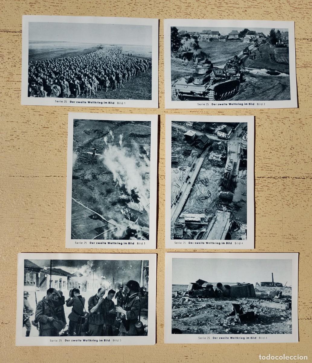 Collectable Antique Stickers: Segunda Guerra Mundial Cromos Tabacalera Eilebrecht