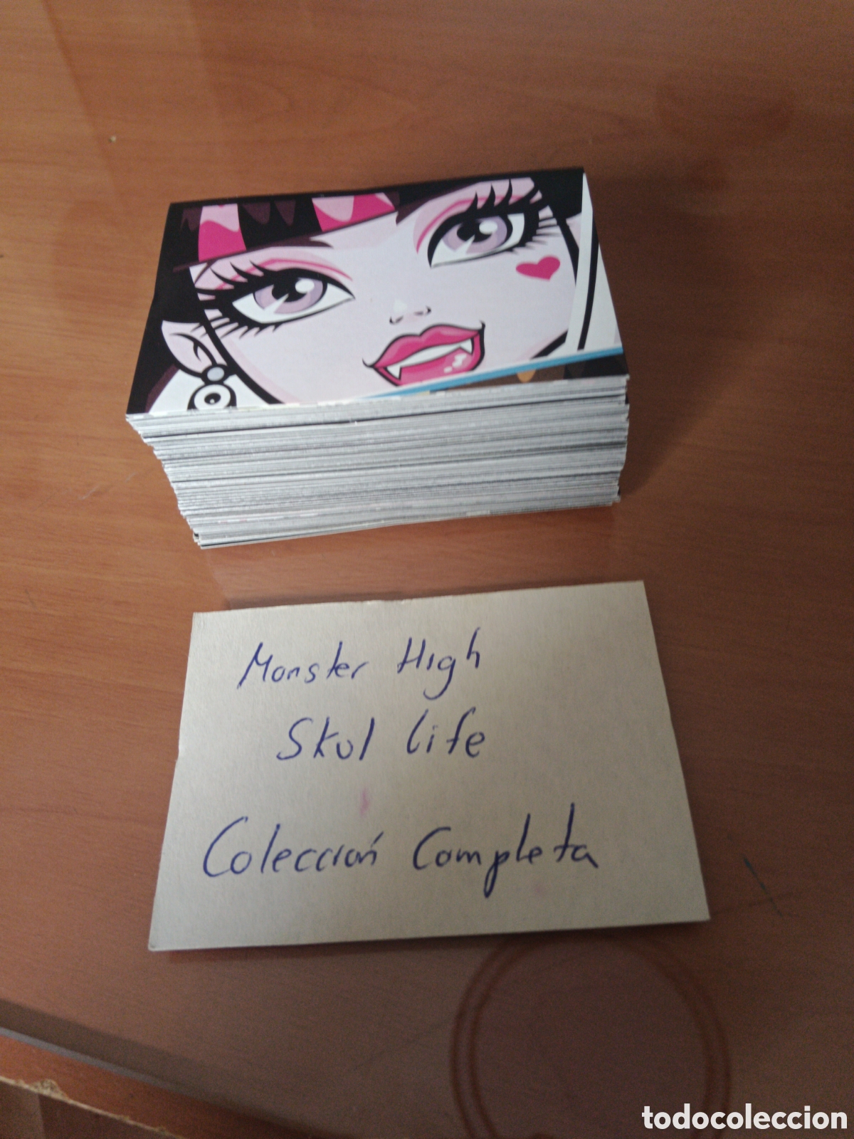 Coleccionismo cromos antiguos: Cromos Monster high skul life
