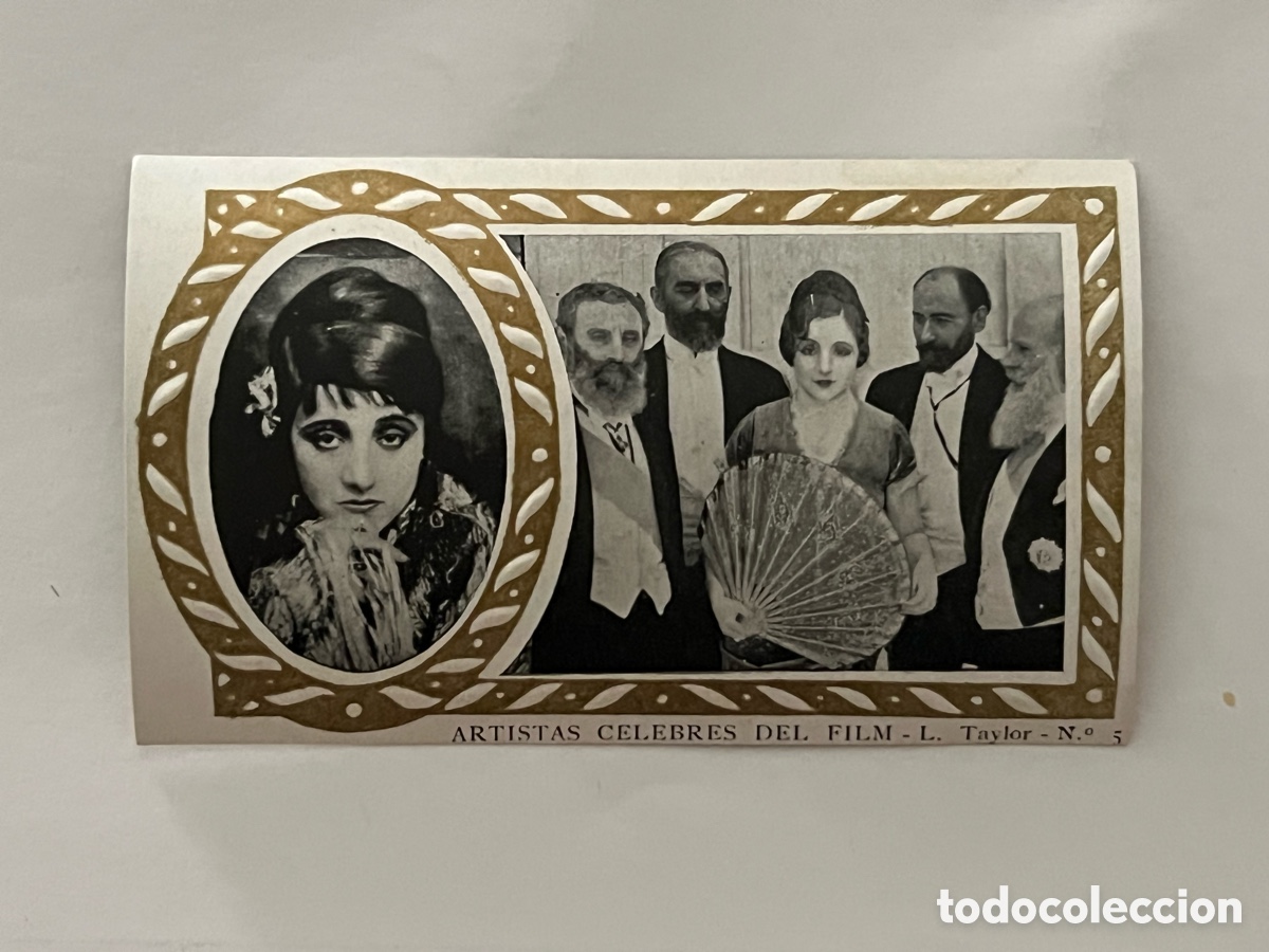 Collectionnisme Cartes &agrave; collectionner anciennes: LAURETTE TAYLOR.. ARTISTAS C&Eacute;LEBRES DEL FILM-N&ordm;.5, SERIE A-CHOCOLATES AMATLLER