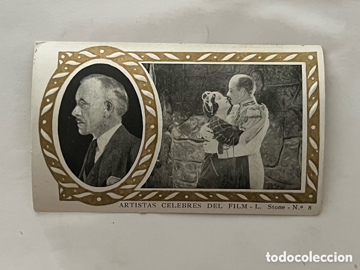Collectionnisme Cartes &agrave; collectionner anciennes: LEWIS STONE.. ARTISTAS C&Eacute;LEBRES DEL FILM-N&ordm;.8, SERIE A-CHOCOLATES AMATLLER