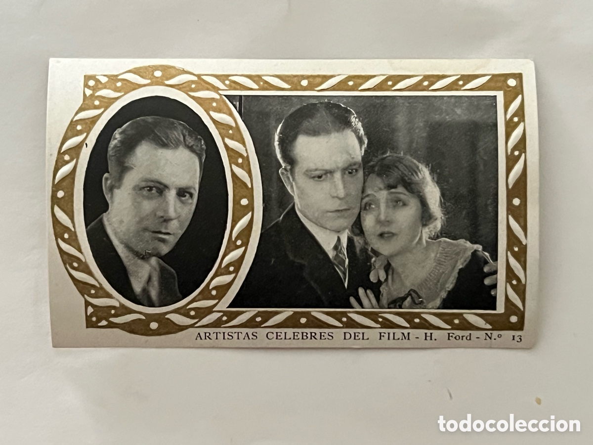 Collectionnisme Cartes &agrave; collectionner anciennes: HARRISON FORD.. ARTISTAS C&Eacute;LEBRES DEL FILM-N&ordm;.13, SERIE A-CHOCOLATES AMATLLER