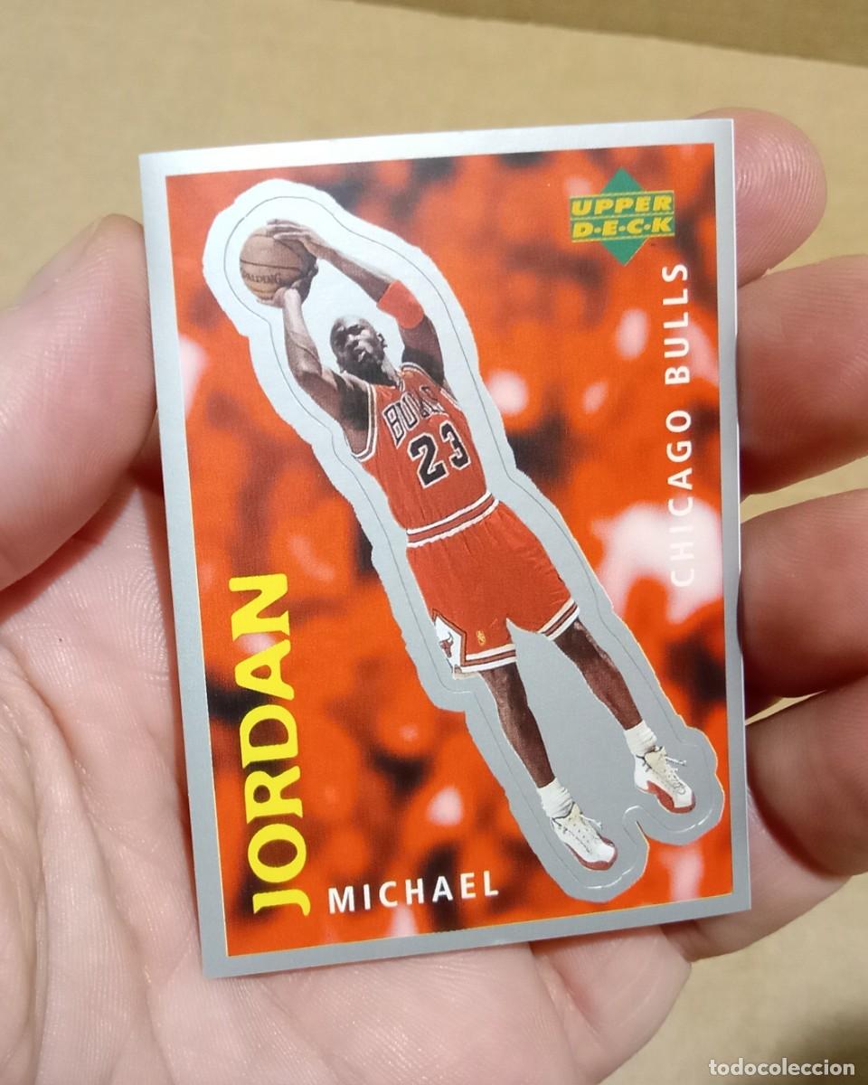 Coleccionismo cromos antiguos: CROMO PEGATINA STICKER ADHESIVO MICHAEL JORDAN #205 UPPER DECK 1997 CHICAGO BULLS BASKET BASKETBALL