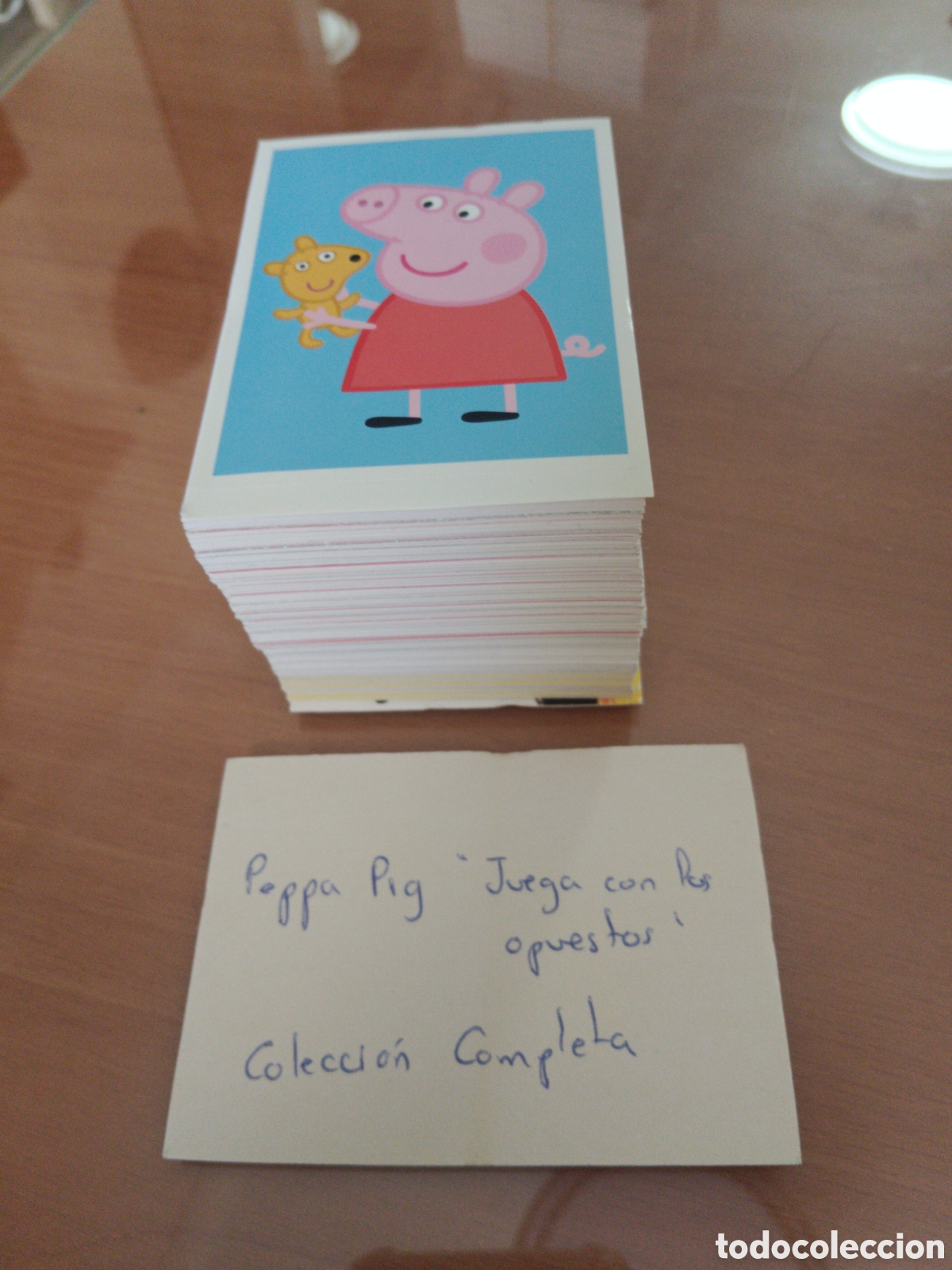 Coleccionismo cromos antiguos: Cromos Peppa pig ! Juega con los opuestos !