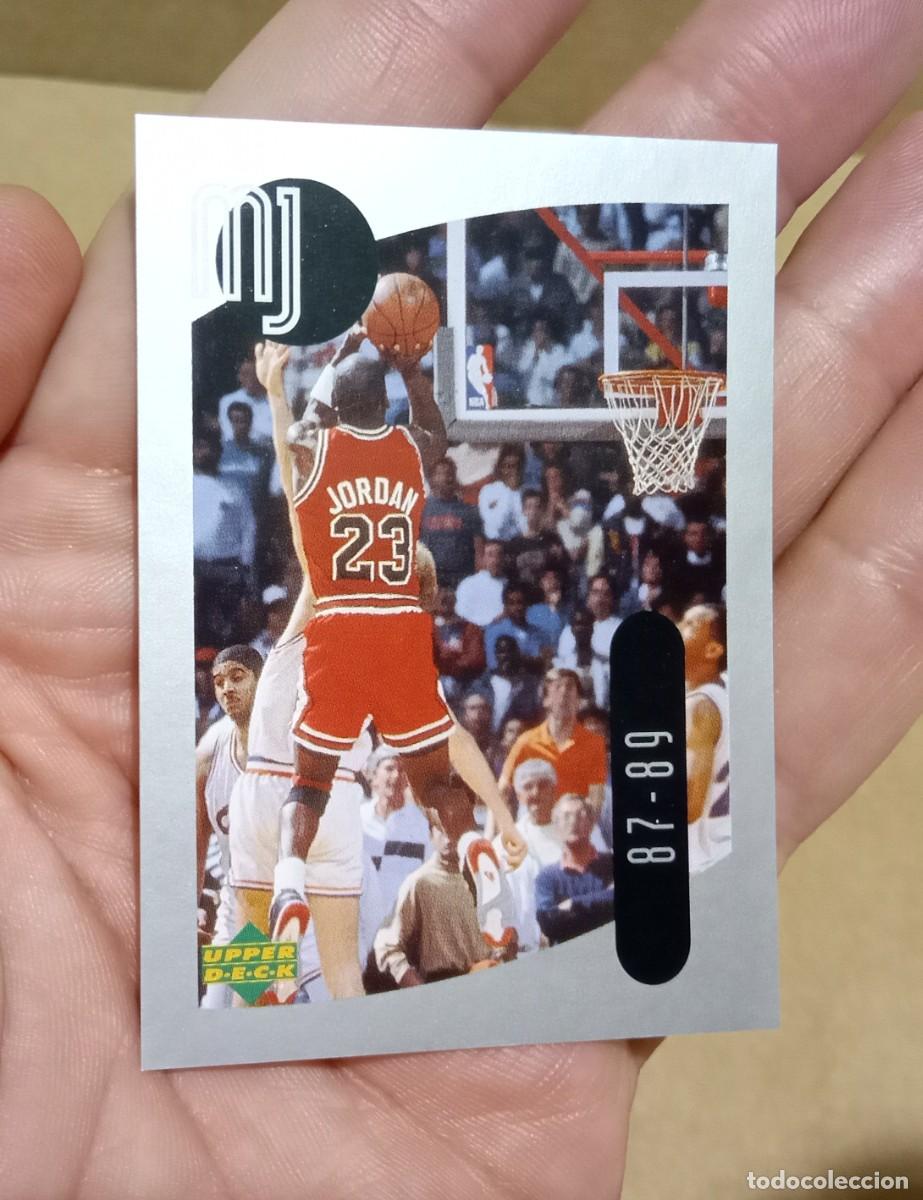 Coleccionismo cromos antiguos: CROMO PEGATINA STICKER ADHESIVO MICHAEL JORDAN #23 UPPER DECK 1998 CHICAGO BULLS BASKET BASKETBALL