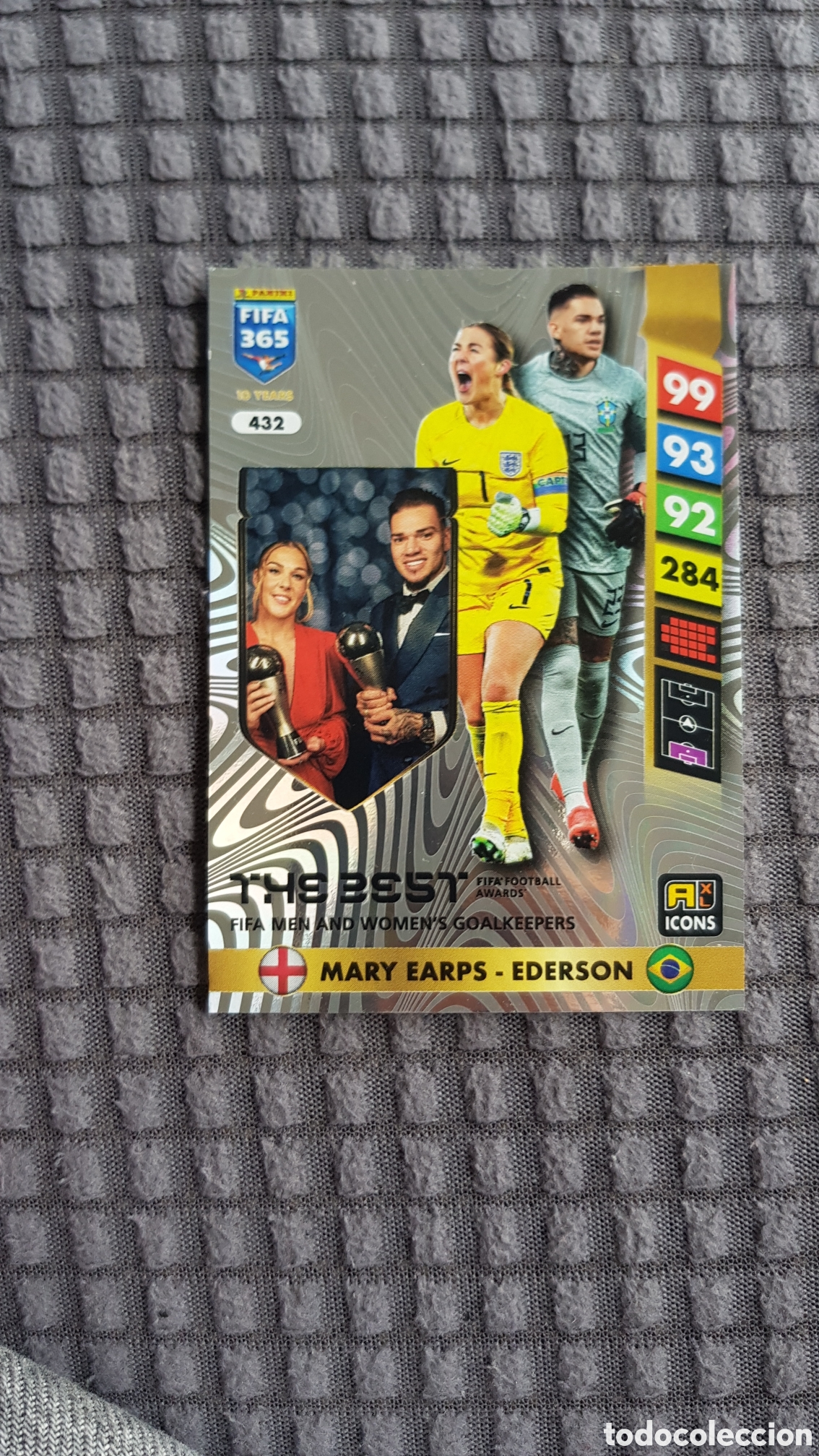 Coleccionismo cromos antiguos: Carta adrenali 360 FIFA 2025