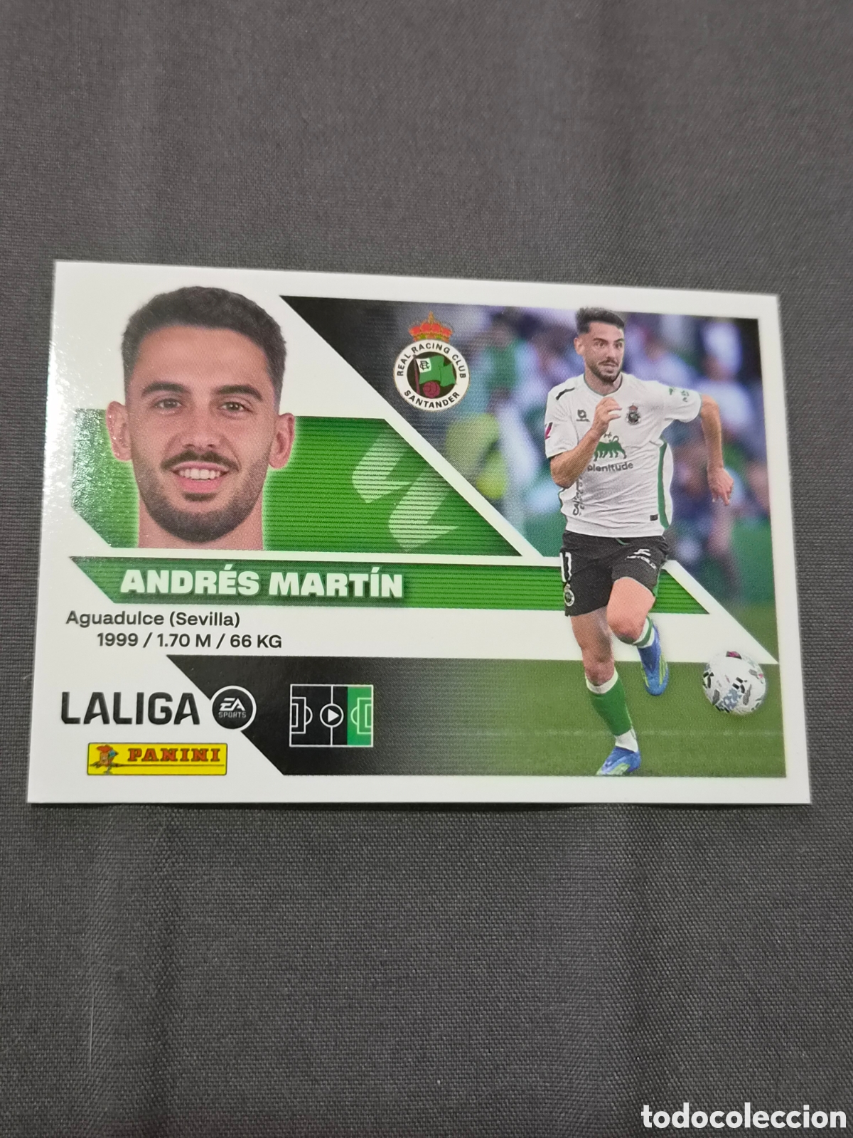 Coleccionismo cromos antiguos: 16 - ANDRES MARTIN, RACING LIGA ESTE 2026 2027