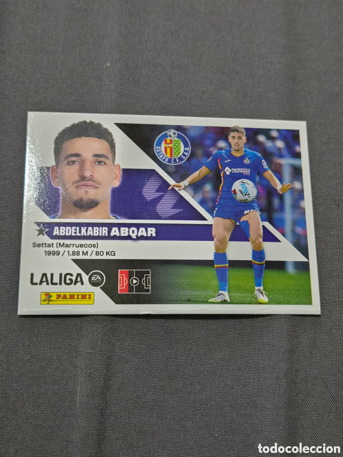 Coleccionismo cromos antiguos: 8 - ABQAR, GETAFE LIGA ESTE 2026 2027