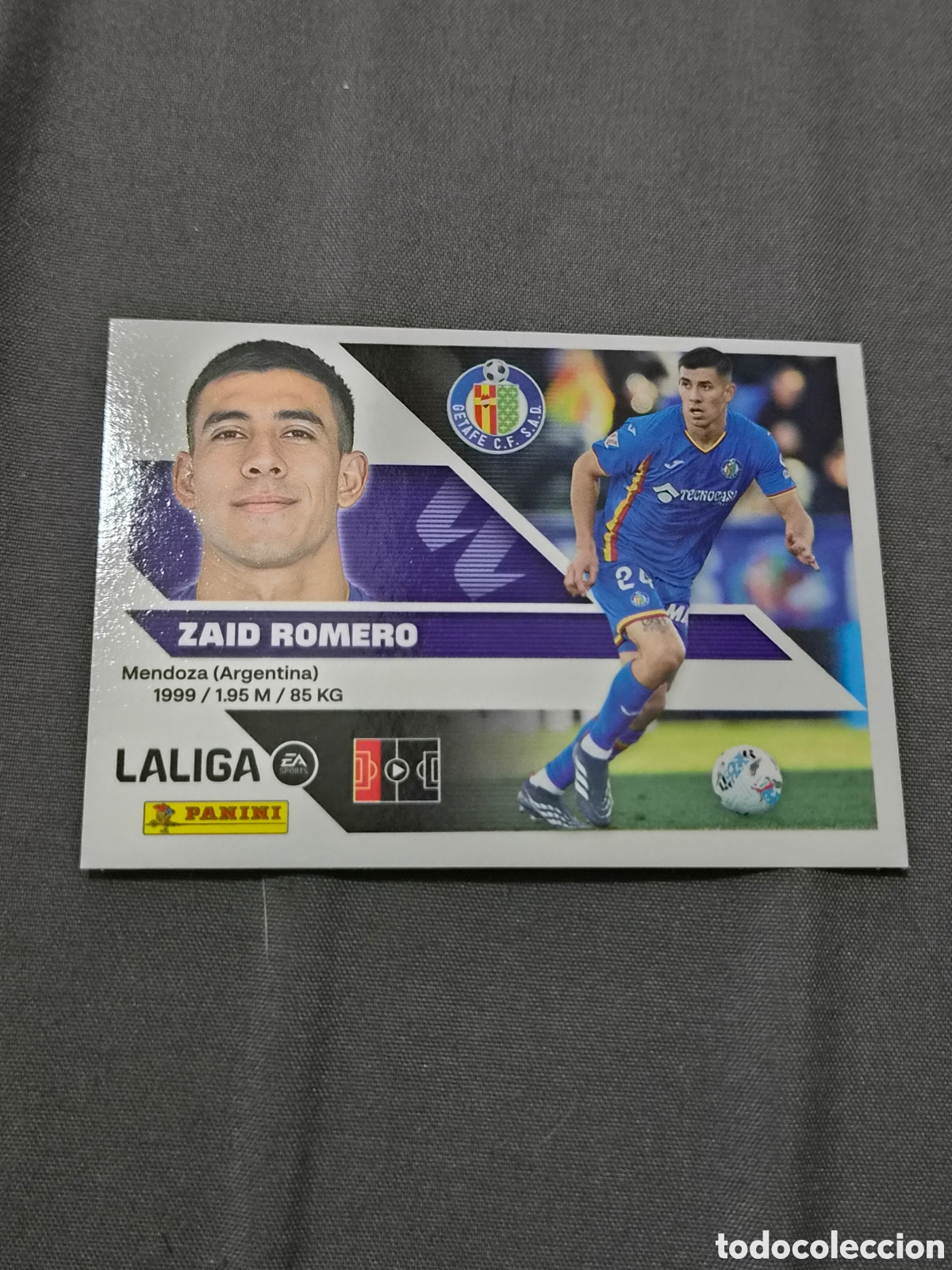 Coleccionismo cromos antiguos: 9 - ZAID ROMERO, GETAFE LIGA ESTE 2026 2027