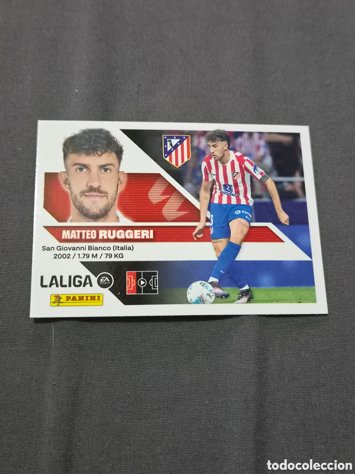 Coleccionismo cromos antiguos: 10 - RUGGERI , AT.MADRID LIGA ESTE 2026 2027