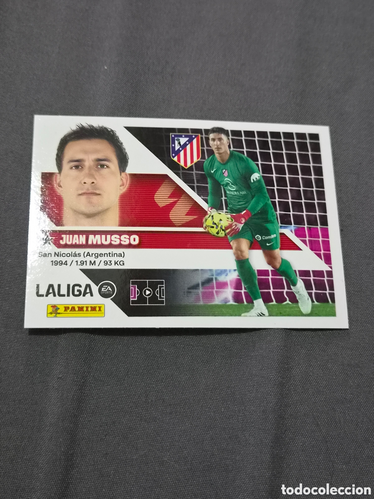 Coleccionismo cromos antiguos: 4 - MUSSO, AT.MADRID LIGA ESTE 2026 2027
