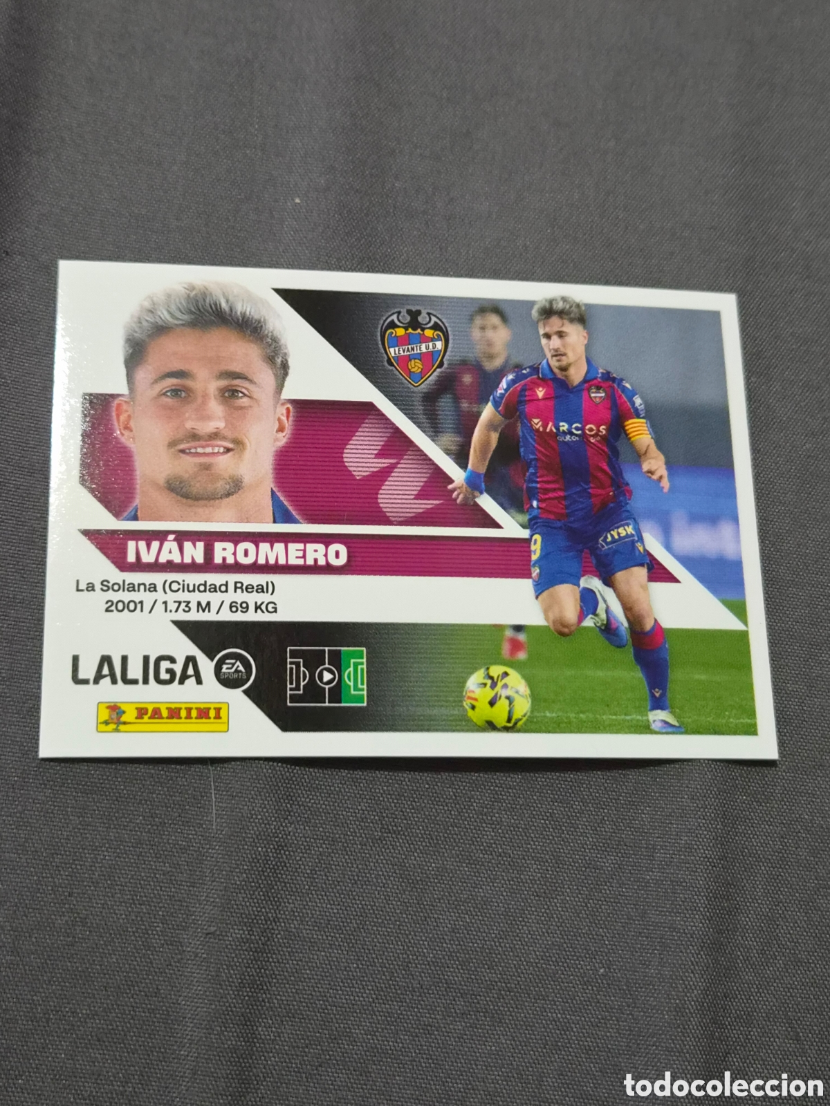 Coleccionismo cromos antiguos: 18 - IVAN ROMERO, LEVANTE LIGA ESTE 2026 2027