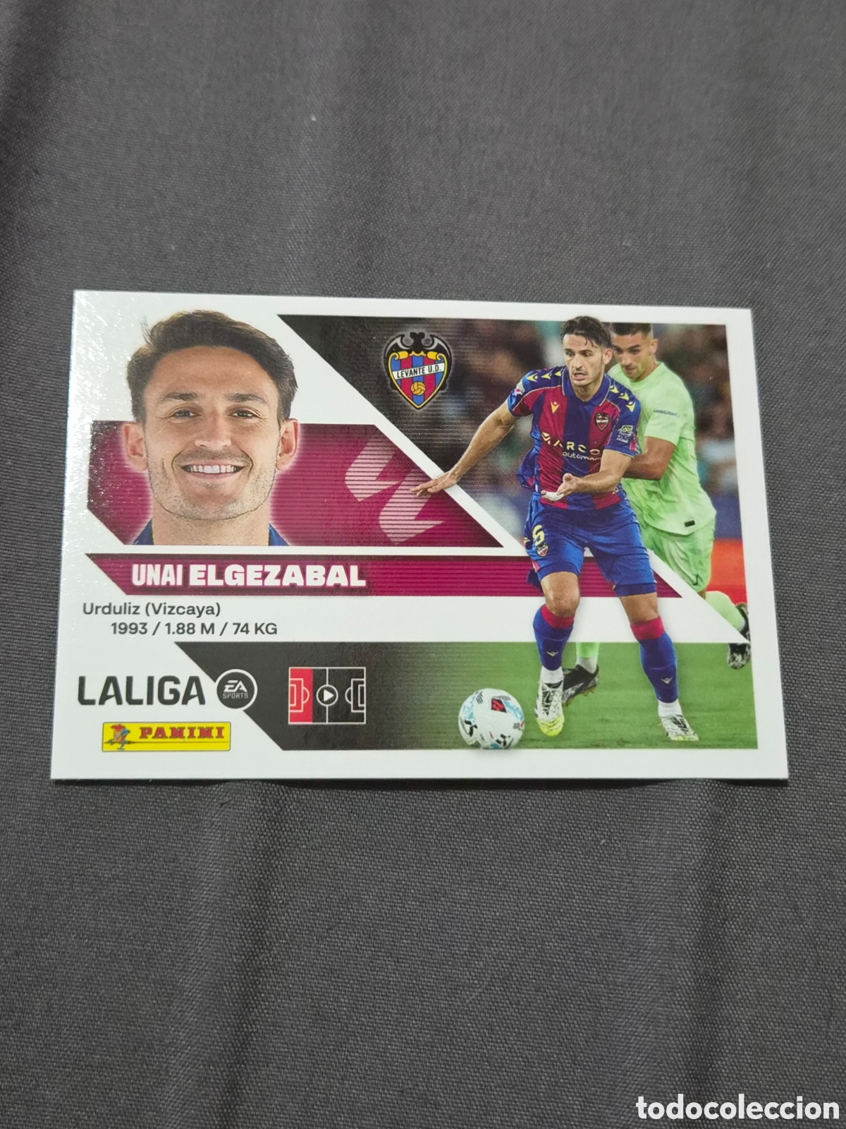 Coleccionismo cromos antiguos: 6 - ELGEZABAL, LEVANTE LIGA ESTE 2026 2027