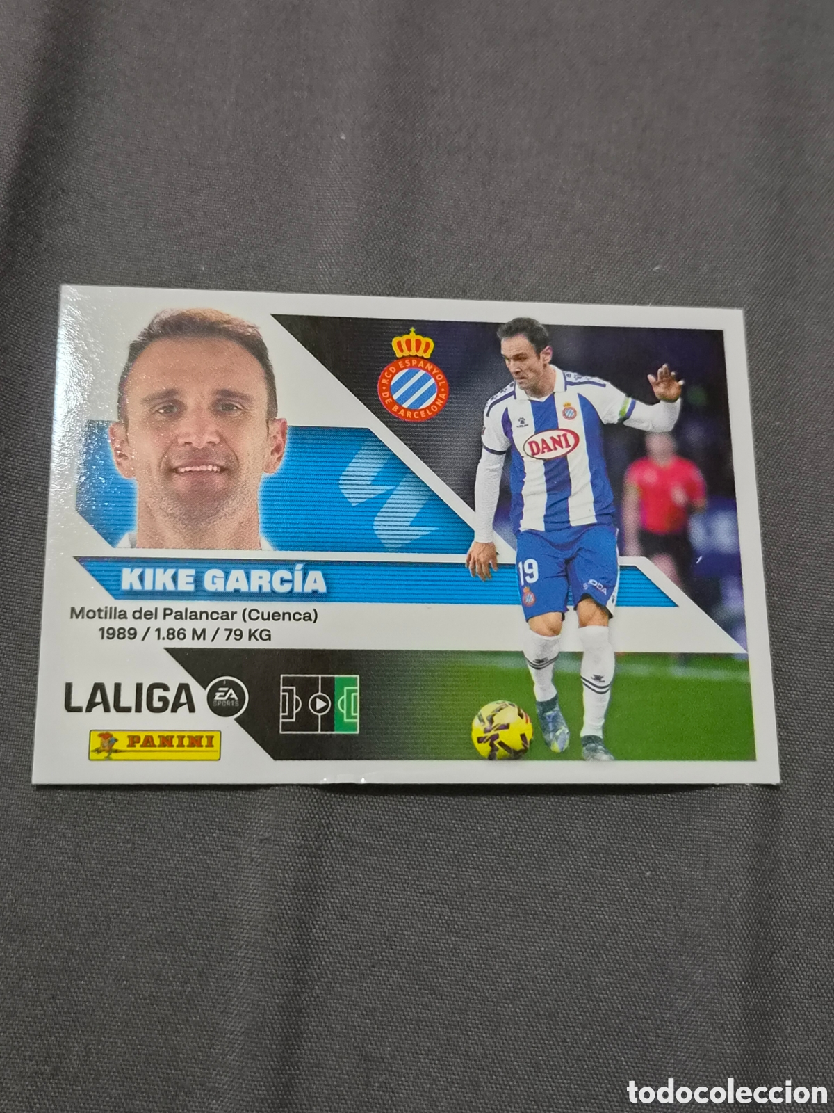 Coleccionismo cromos antiguos: 19 - KIKE GARC&Iacute;A, ESPA&Ntilde;OL LIGA ESTE 2026 2027