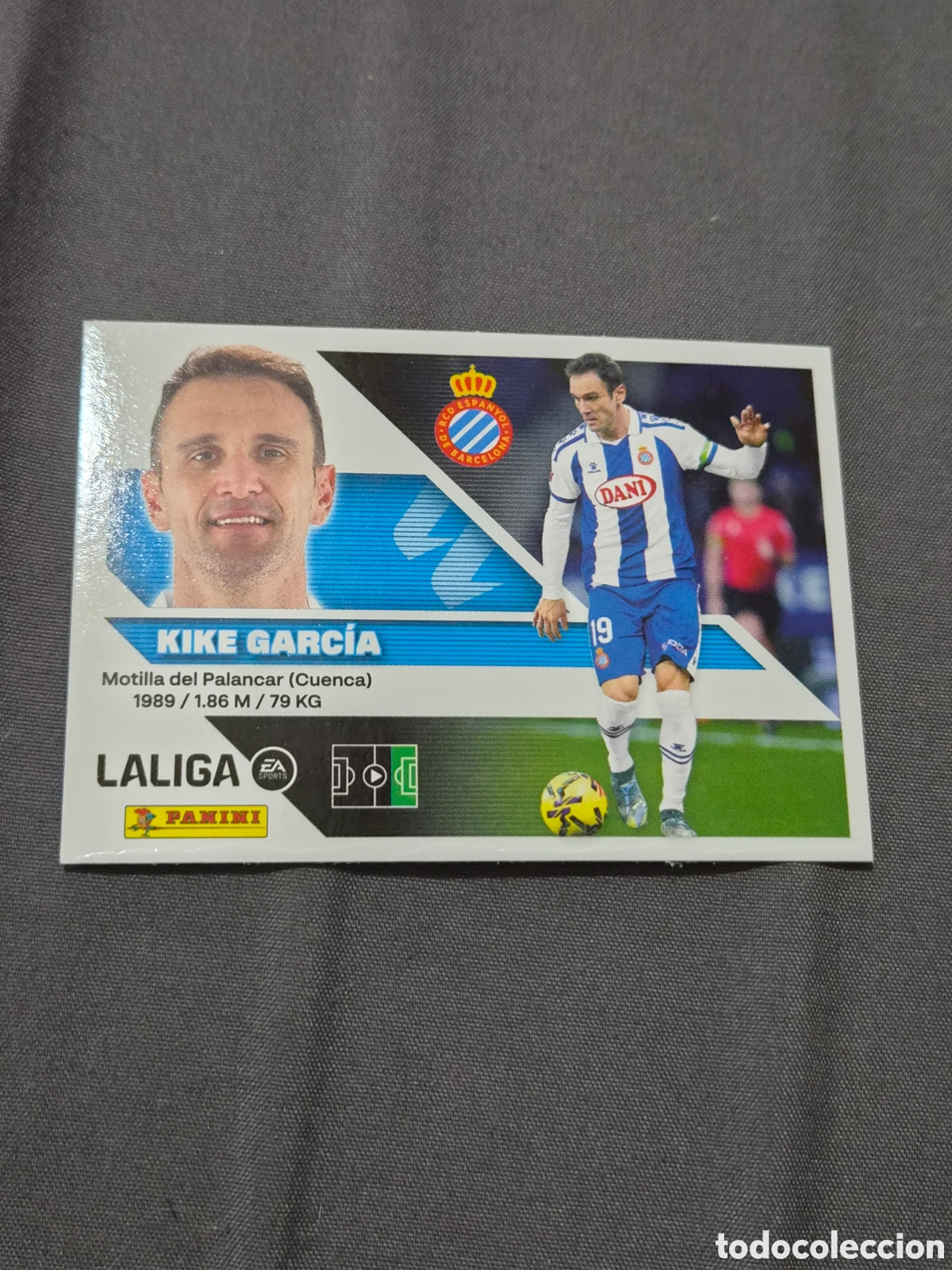 Coleccionismo cromos antiguos: 19 - KIKE GARC&Iacute;A, ESPA&Ntilde;OL LIGA ESTE 2026 2027