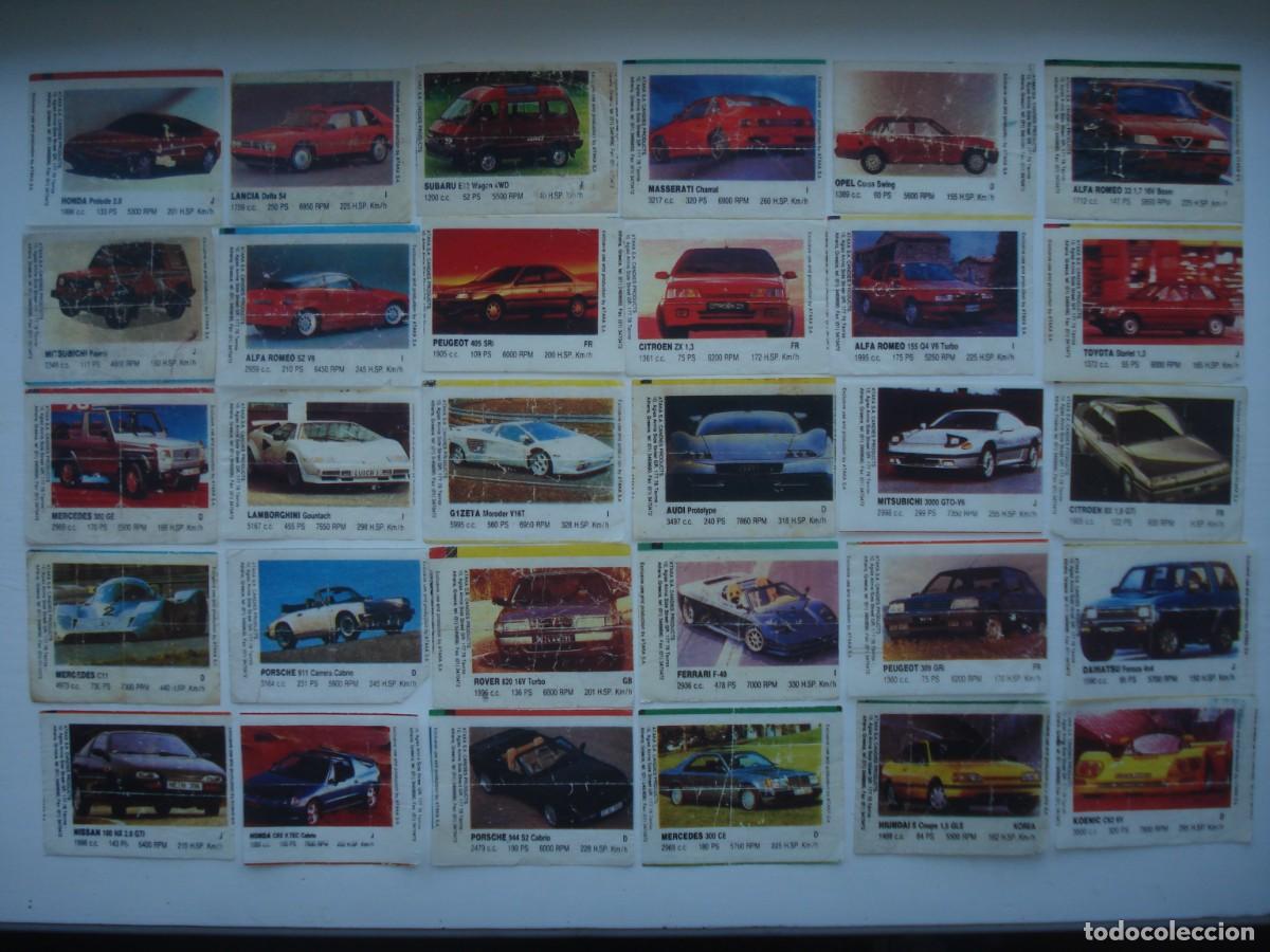 Coleccionismo cromos antiguos: 30 DIFERENTES CROMOS ATAKA TURBO CHICLES! WRAPPERS KAUGUMMI BUBBLE GUM!