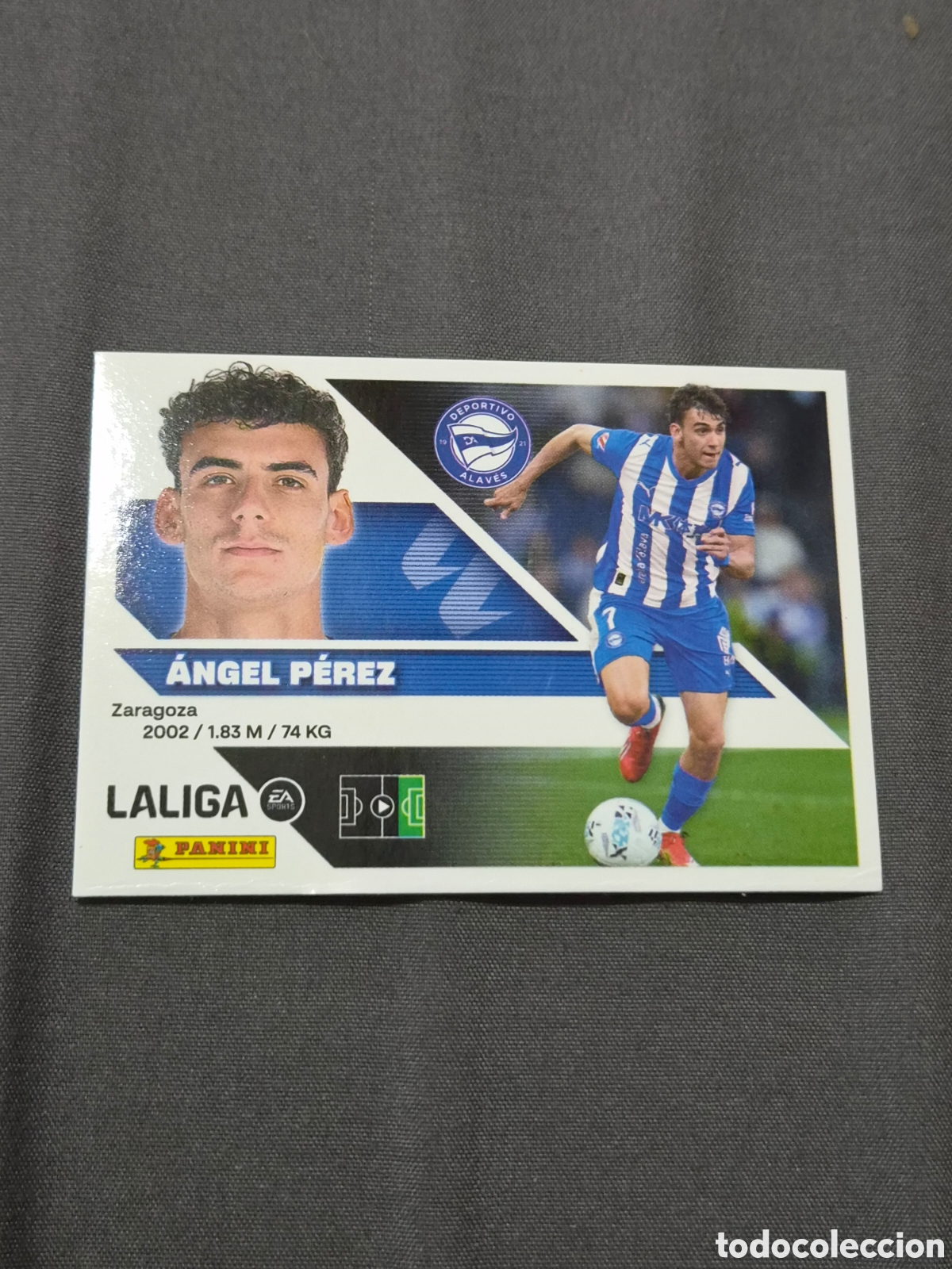 Coleccionismo cromos antiguos: 17 - ANGEL PEREZ, ALAVES LIGA ESTE 2026 2027