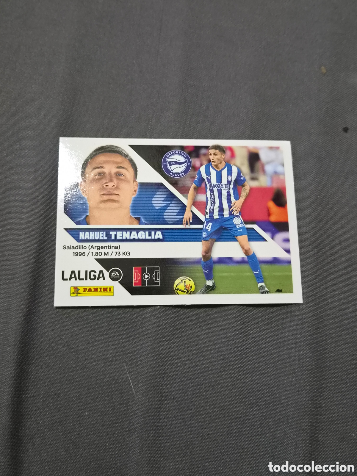 Coleccionismo cromos antiguos: 7 - TENAGLIA, ALAVES LIGA ESTE 2026 2027