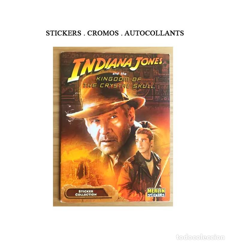 Coleccionismo cromos antiguos: Lote de 2 cromos de Indiana Jones y la calavera de cristal, 181 y 201