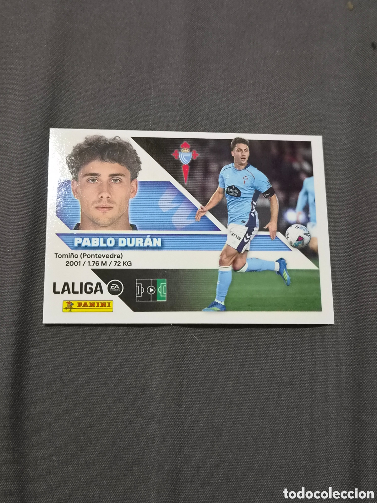 Coleccionismo cromos antiguos: 18 A - PABLO DURAN , CELTA LIGA ESTE 2026 2027