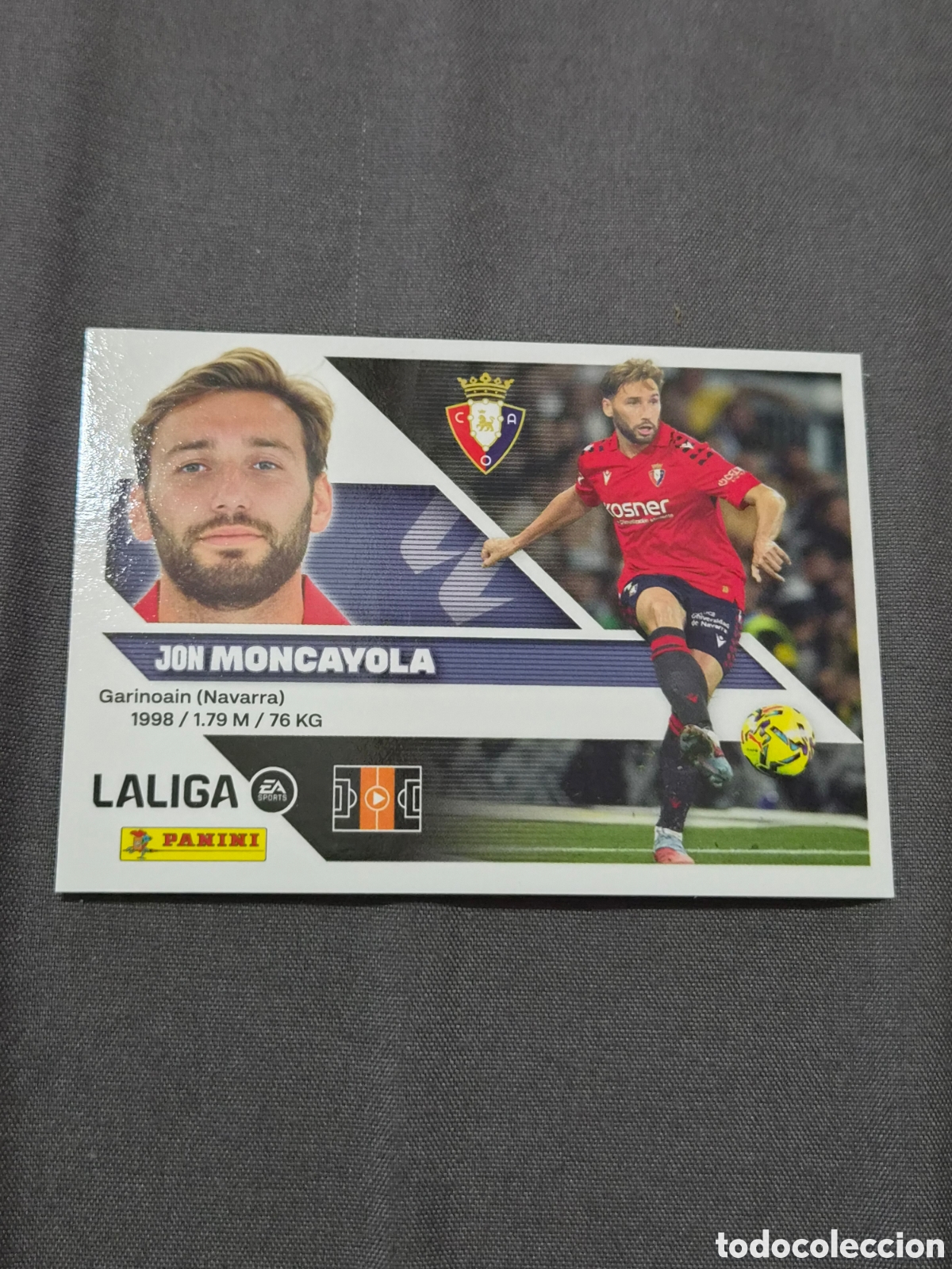 Coleccionismo cromos antiguos: 12 - MONCAYOLA, OSASUNA LIGA ESTE 2026 2027