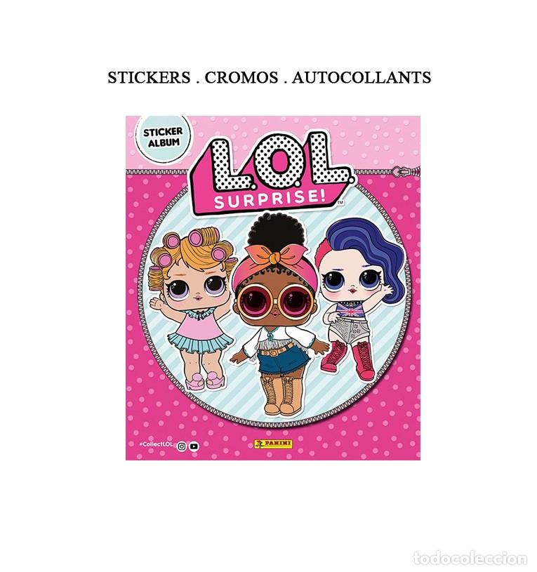 Coleccionismo cromos antiguos: Lote de 6 cromos de Lol Surprise, panini
