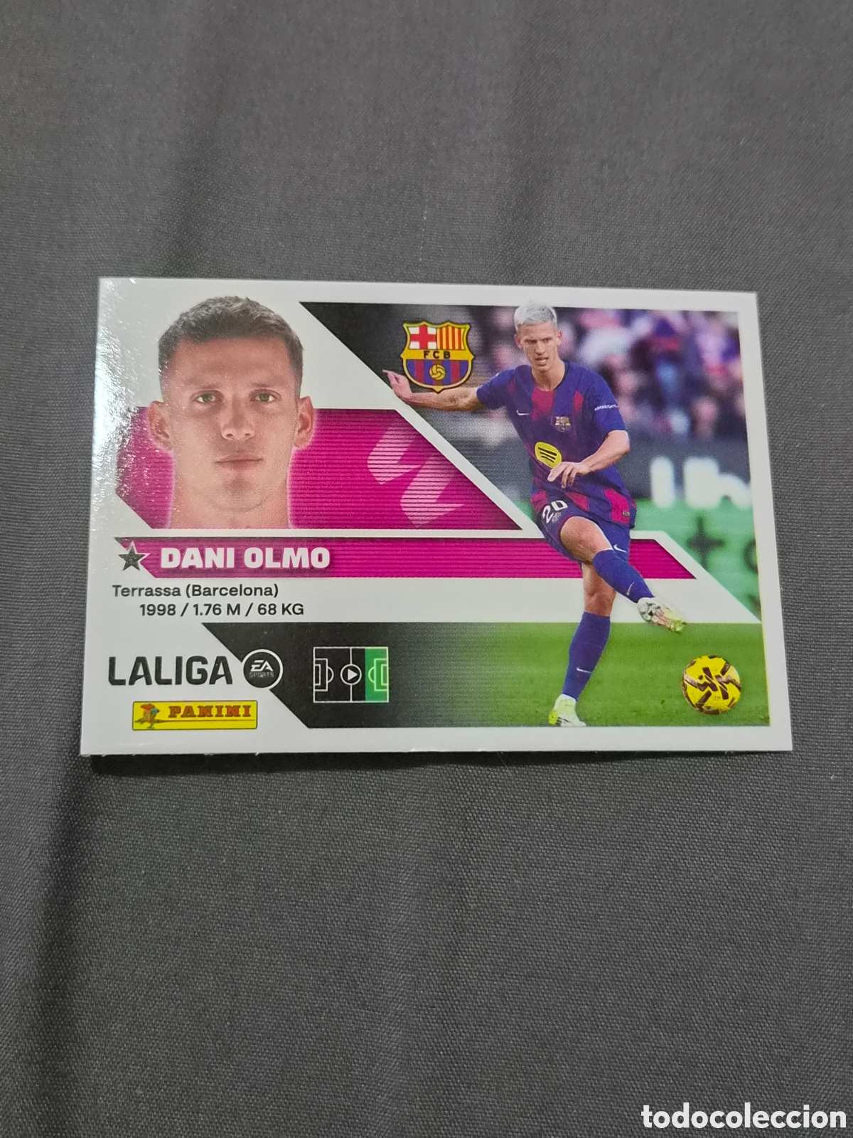 Coleccionismo cromos antiguos: 17 - DANI OLMO, BARCELONA LIGA ESTE 2026 2027