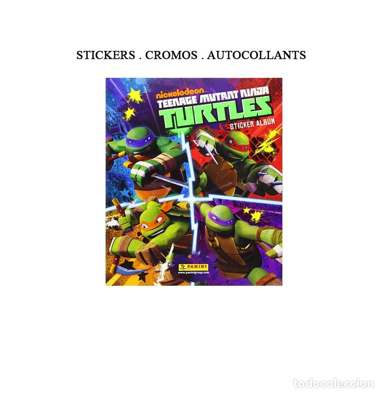 Coleccionismo cromos antiguos: Lote 2 cromos Tortugas Ninja, Nickelodeon, Teenage Mutant Ninja Turtles