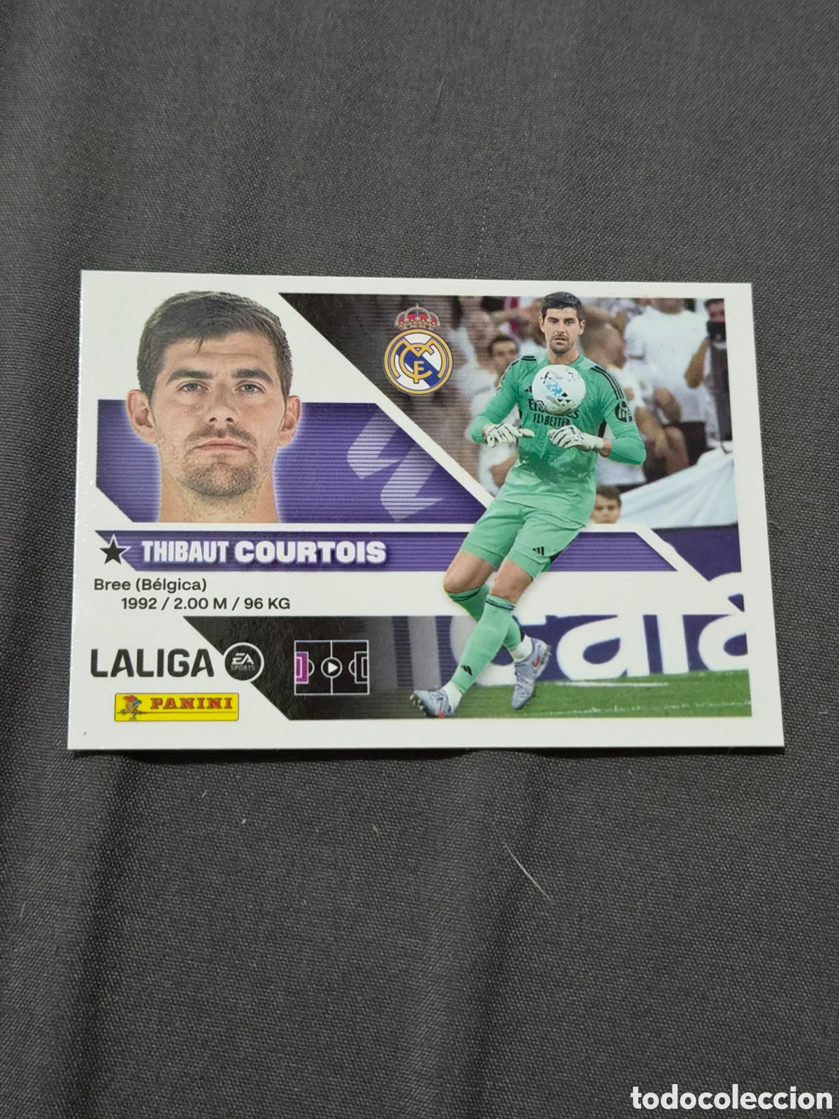 Coleccionismo cromos antiguos: 3 - COURTOIS, REAL MADRID LIGA ESTE 2026 2027