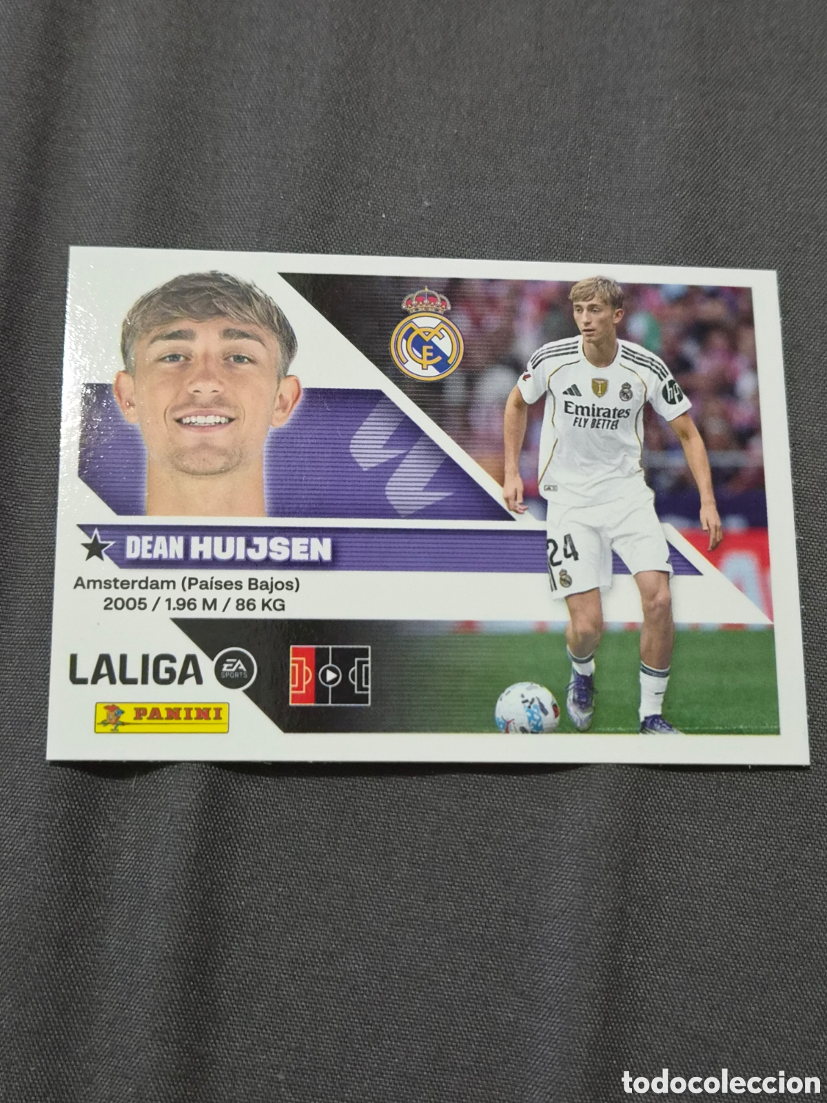 Coleccionismo cromos antiguos: 9 - HUIJSEN, REAL MADRID LIGA ESTE 2026 2027
