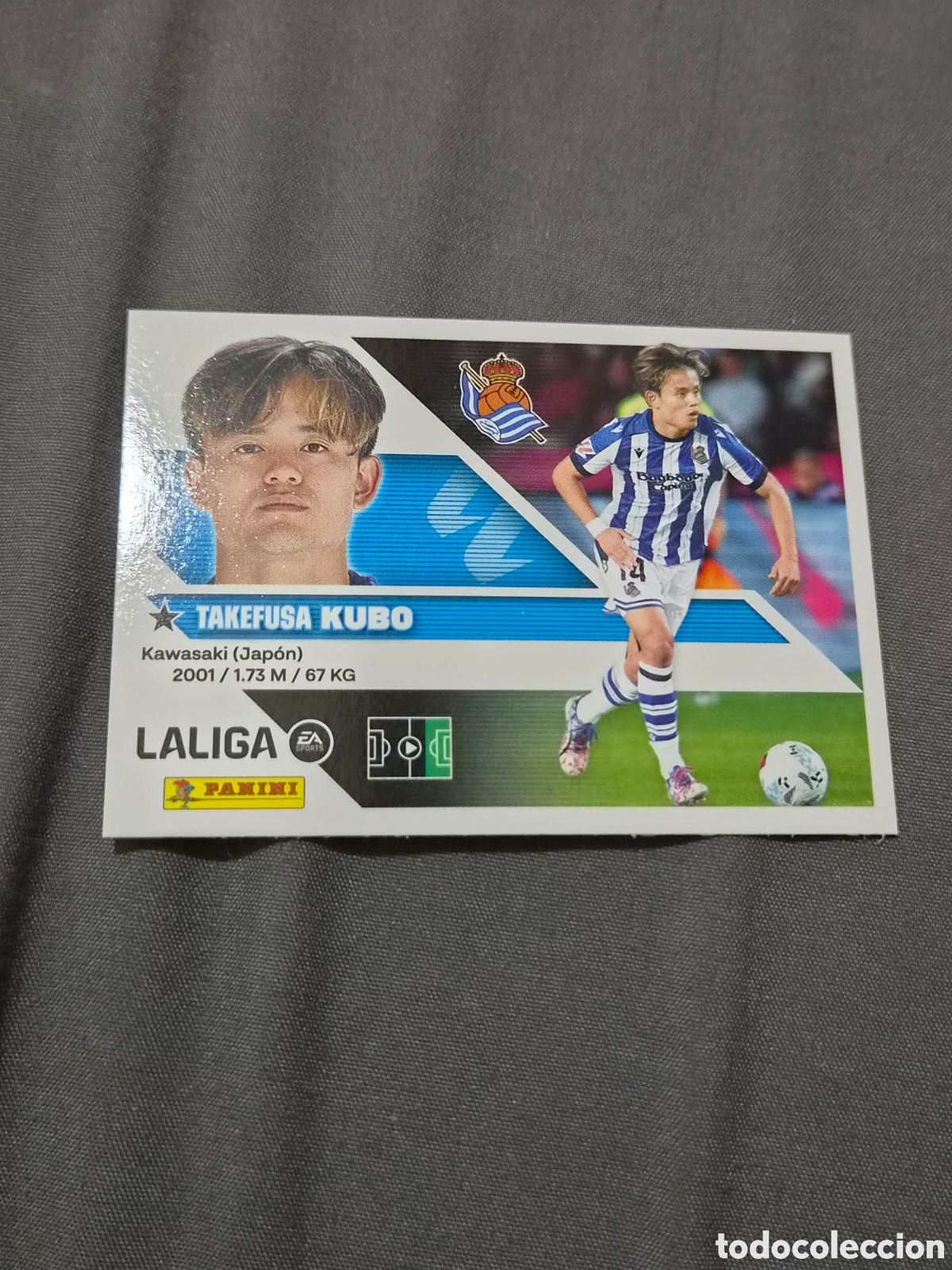 Coleccionismo cromos antiguos: 17 - KUBO, REAL SOCIEDAD LIGA ESTE 2026 2027