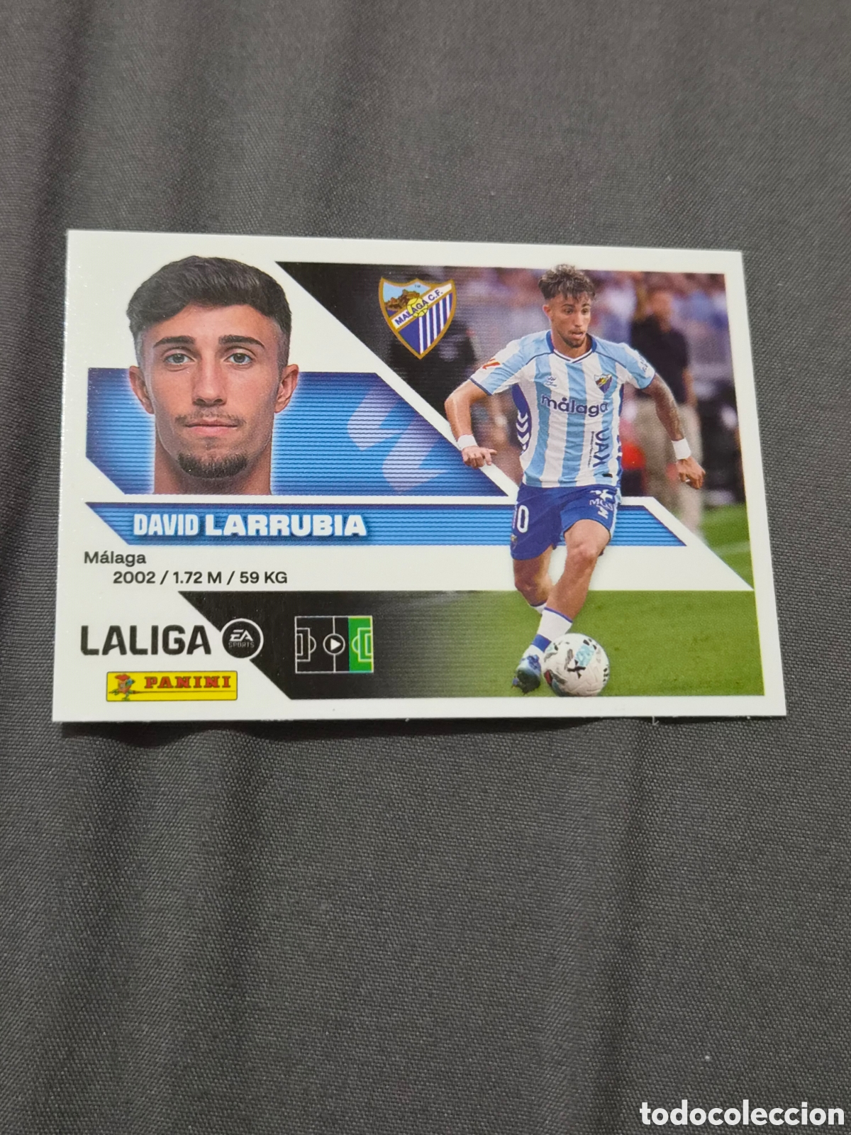 Coleccionismo cromos antiguos: 16 - LARRUBIA , M&Aacute;LAGA LIGA ESTE 2026 2027
