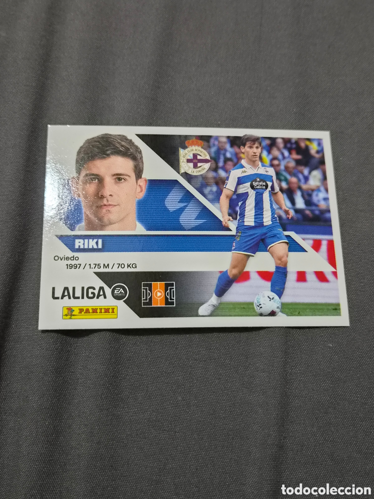 Coleccionismo cromos antiguos: 12 - RIKI , DEPORTIVO LIGA ESTE 2026 2027