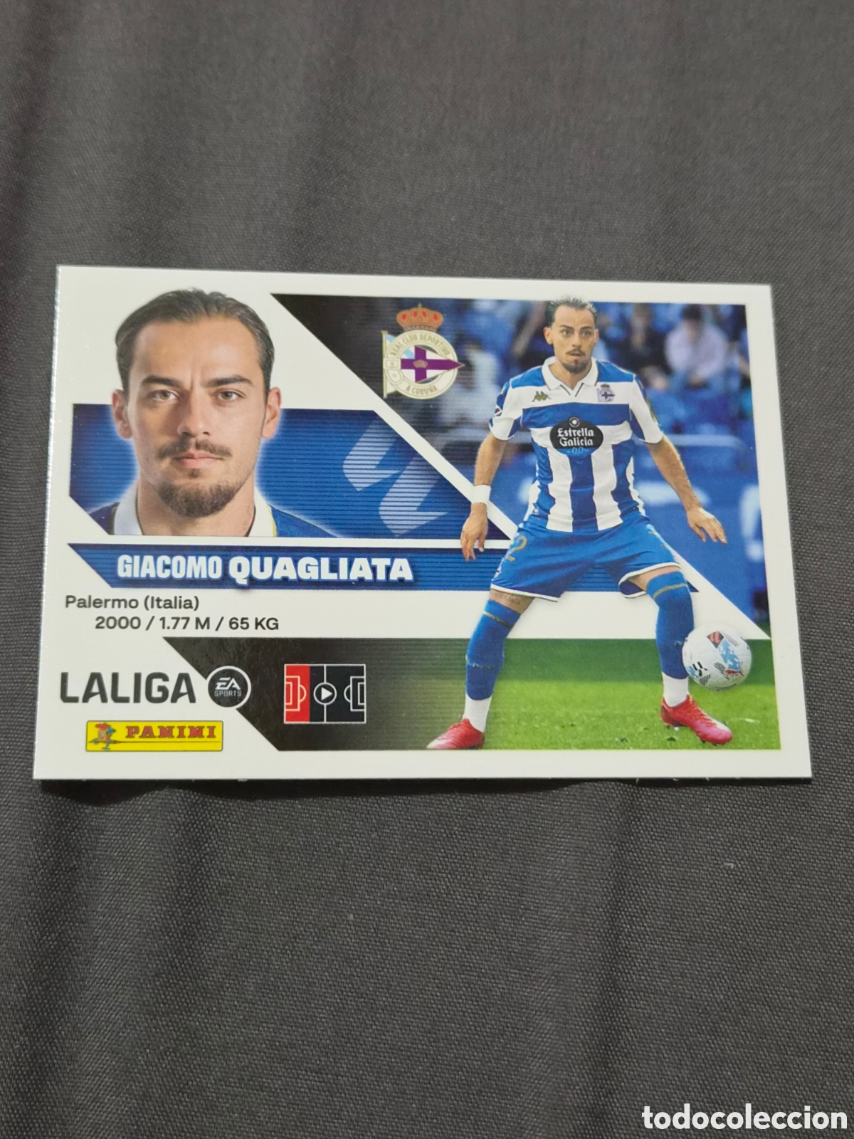 Coleccionismo cromos antiguos: 10 - QUAGLIATA , DEPORTIVO LIGA ESTE 2026 2027