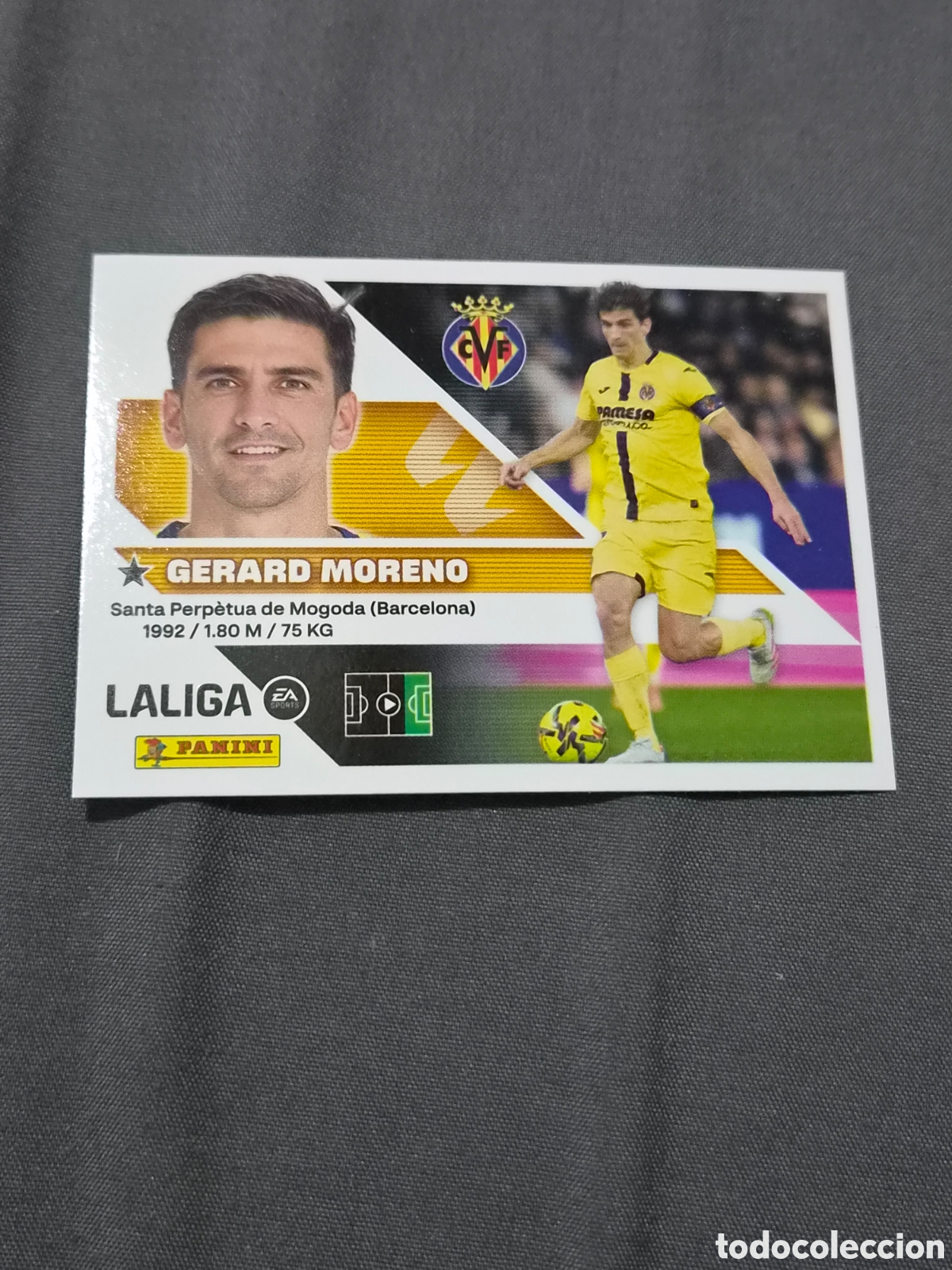 Coleccionismo cromos antiguos: 20 - GERARD MORENO, VILLARREAL LIGA ESTE 2026 2027