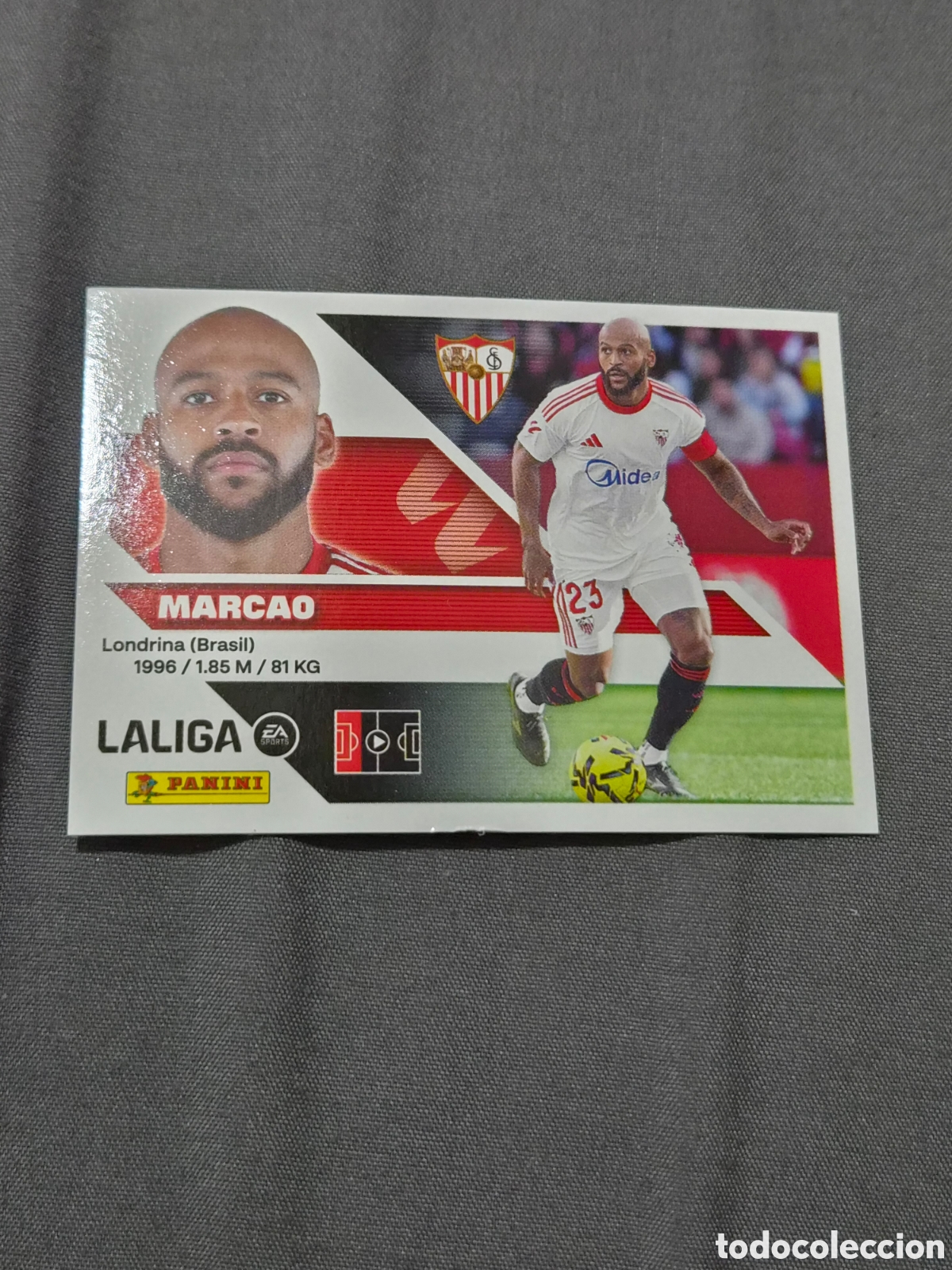 Coleccionismo cromos antiguos: 9 A - MARCAO, SEVILLA LIGA ESTE 2026 2027
