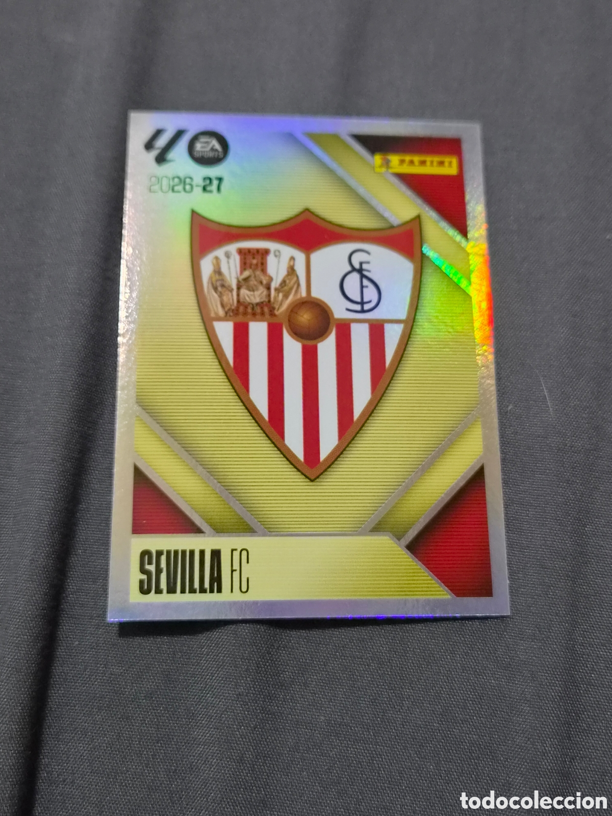 Coleccionismo cromos antiguos: 1 - ESCUDO SEVILLA LIGA ESTE 2026 2027