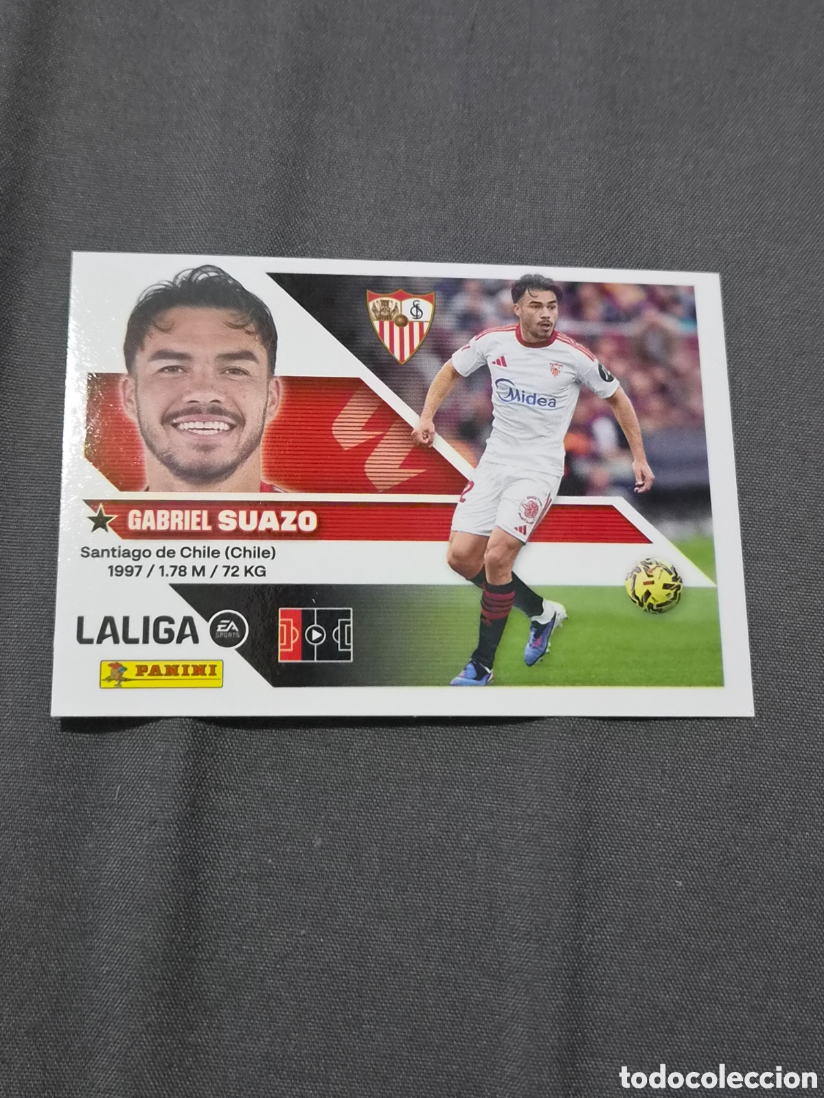 Coleccionismo cromos antiguos: 10 - SUAZO , SEVILLA LIGA ESTE 2026 2027