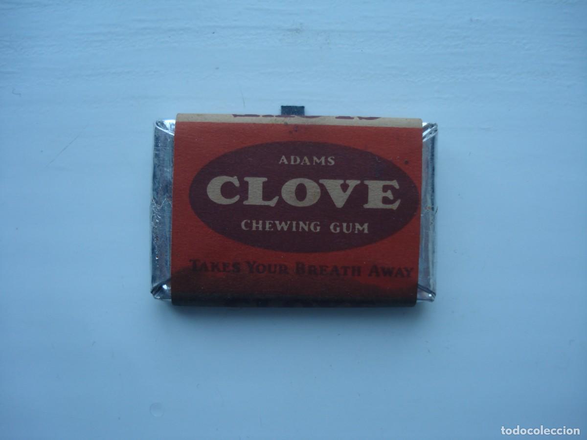 Coleccionismo cromos antiguos: CHICLES SIN ABRIR CLOVE ADAMS GUM A&Ntilde;OS 70! KAUGUMMI UNOPENED BUBBLE GUM!