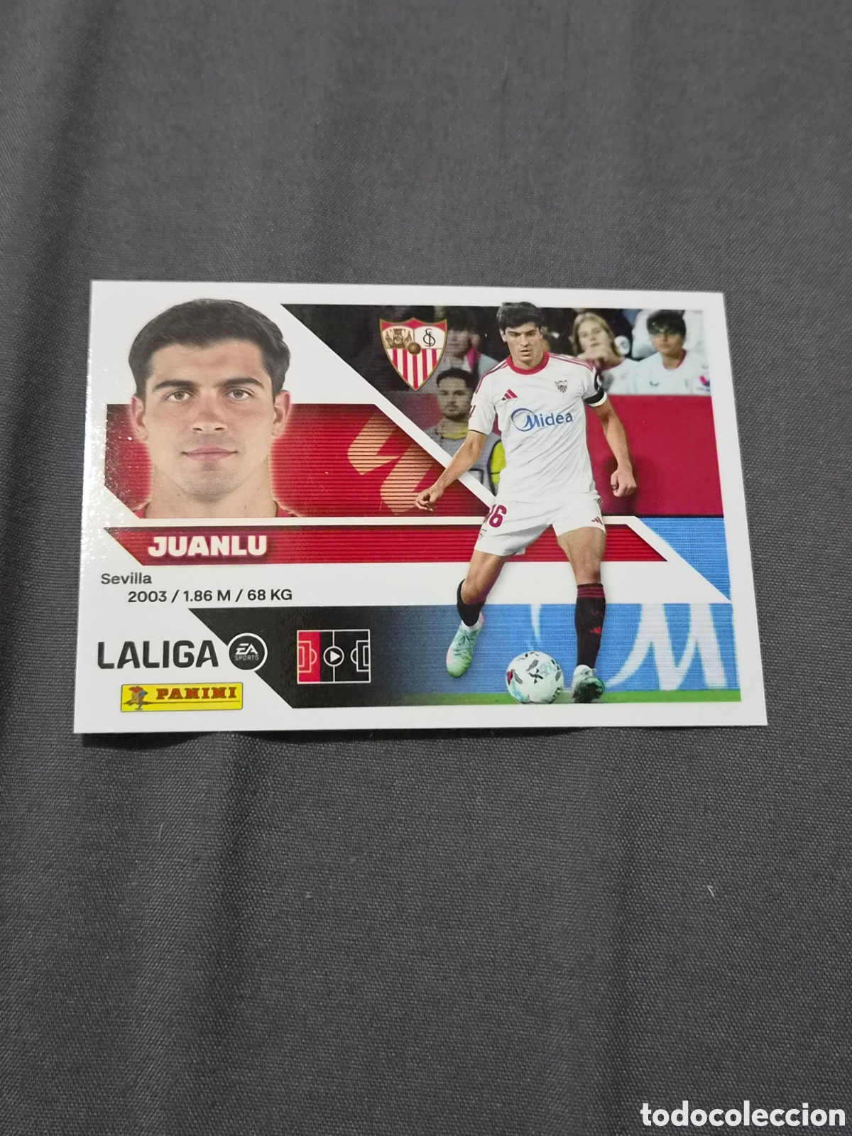 Coleccionismo cromos antiguos: 6 - JUANLU , SEVILLA LIGA ESTE 2026 2027