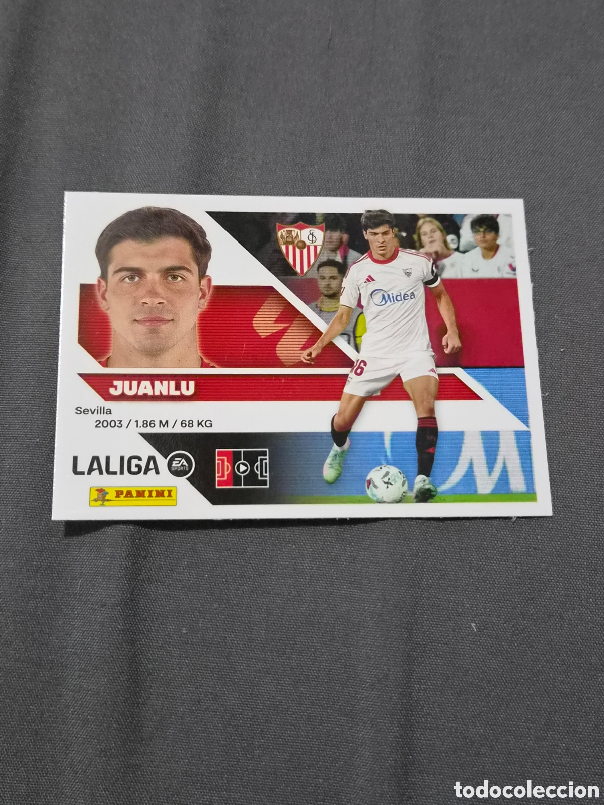 Coleccionismo cromos antiguos: 6 - JUANLU , SEVILLA LIGA ESTE 2026 2027