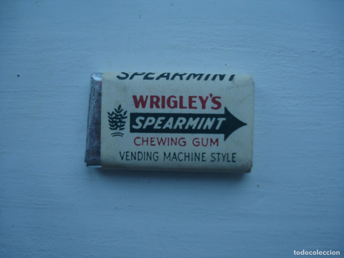 Coleccionismo cromos antiguos: CHICLES SIN ABRIR WRIGLEY'S SPEARMINT GUM A&Ntilde;OS 70! KAUGUMMI UNOPENED BUBBLE GUM!